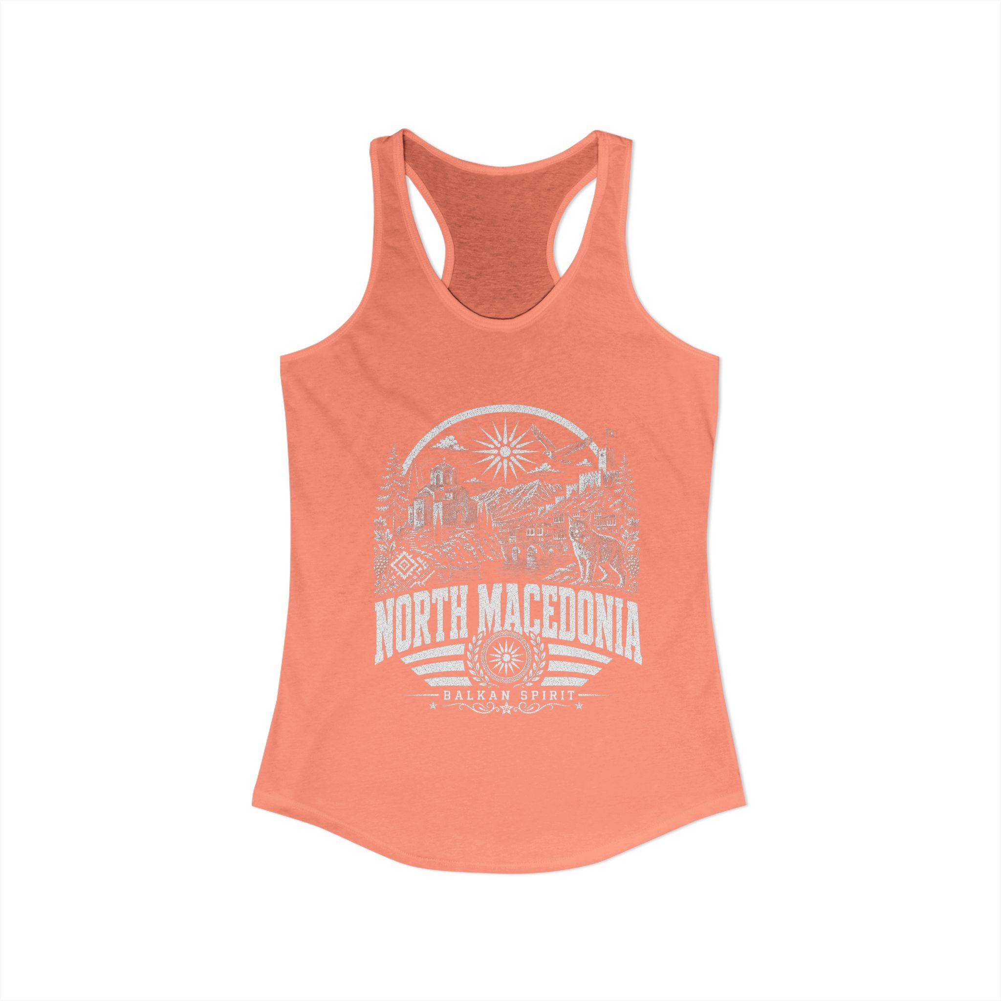 North Macedonia Balkan Spirit Women's Tank Top