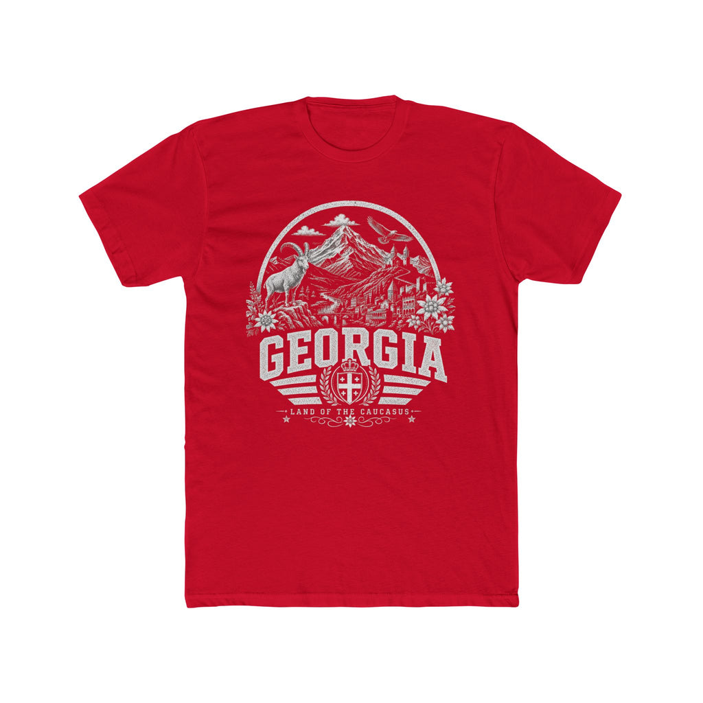 Georgia vintage landmarks men's tee — iconic landmark design | Nameshi Destinations (view 15)