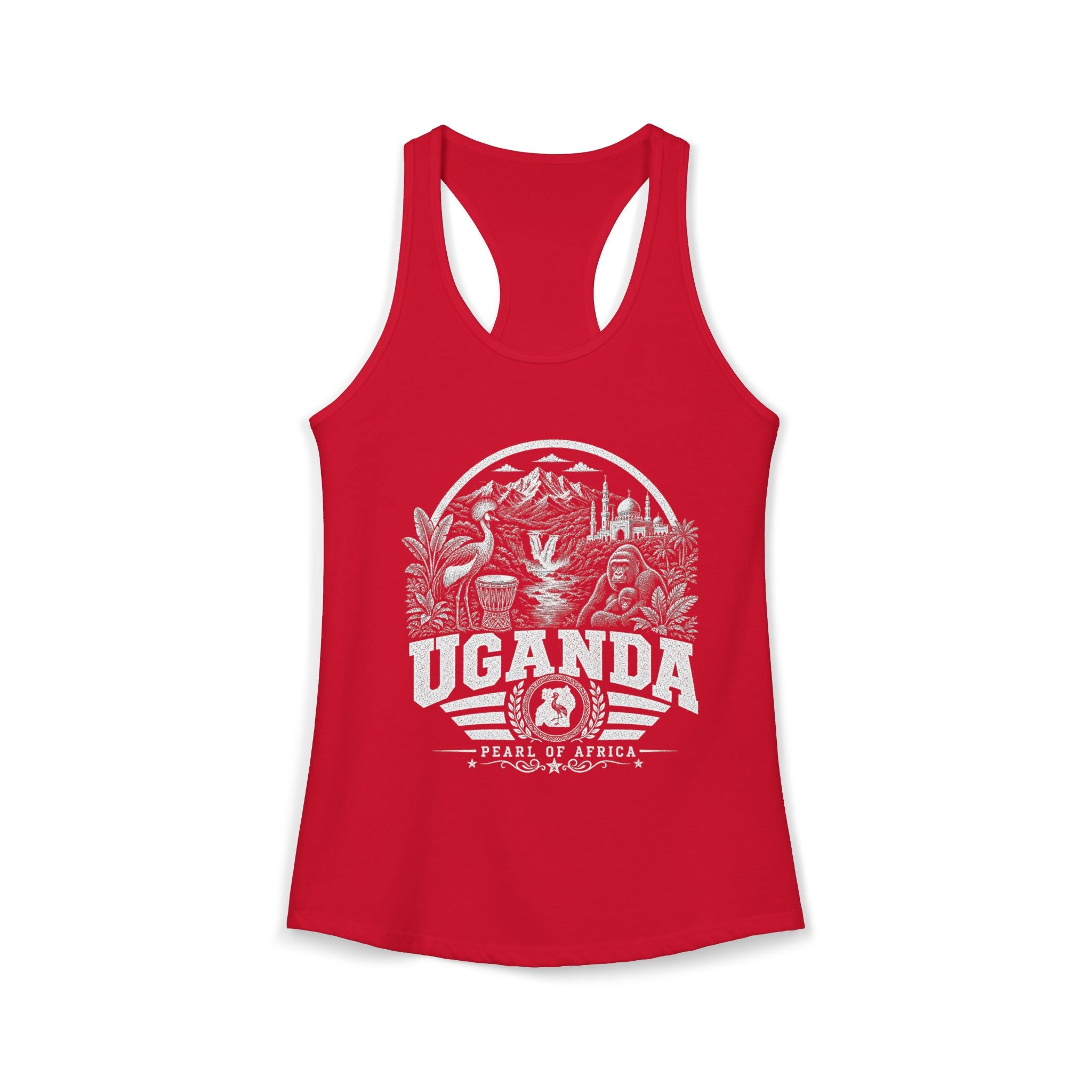 Uganda Pearl of Africa Women's Tank Top