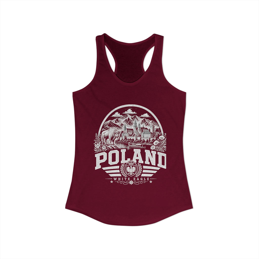 Poland White Eagle Women's Tank Top
