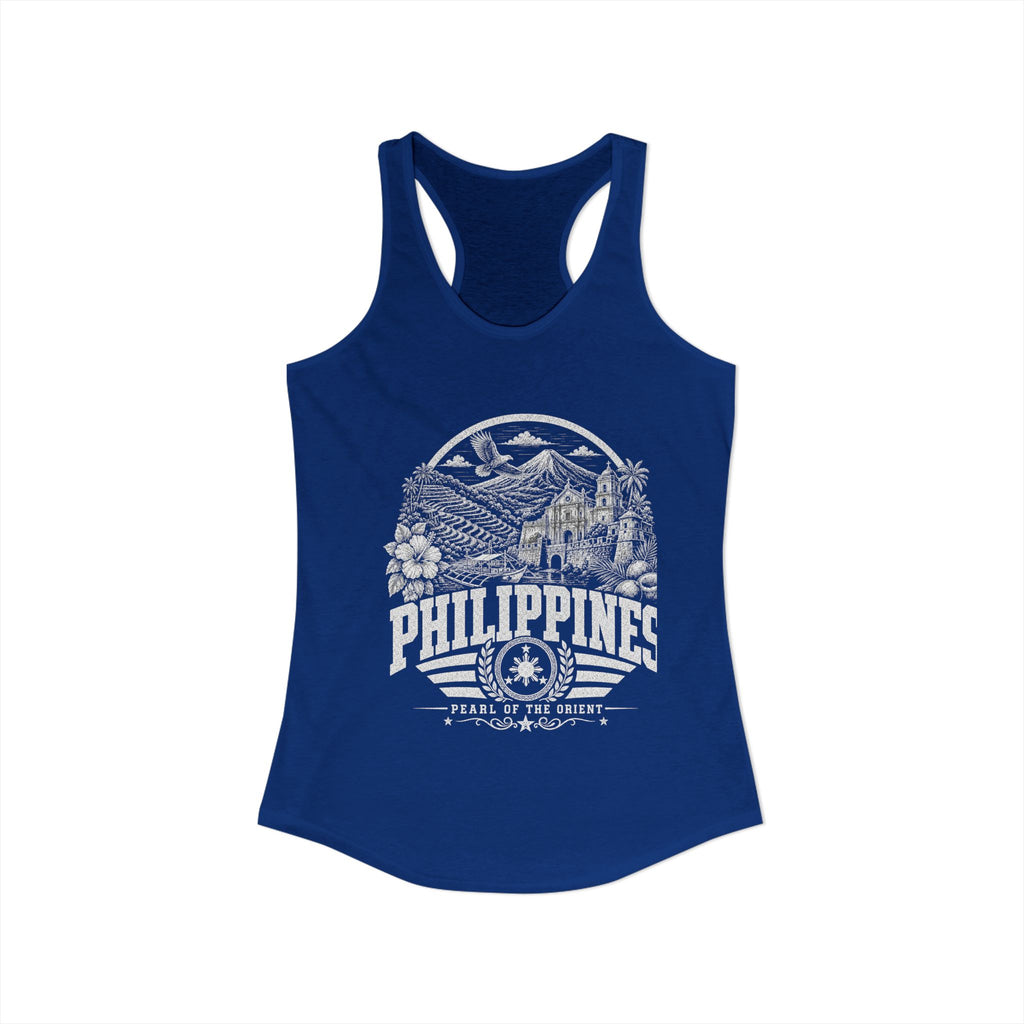 Philippines Pearl of the Orient Women's Tank Top