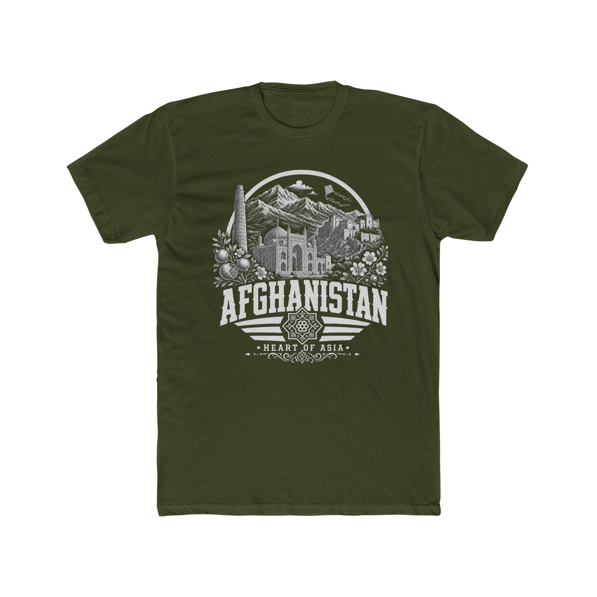 Afghanistan Heart of Asia Men's Tee