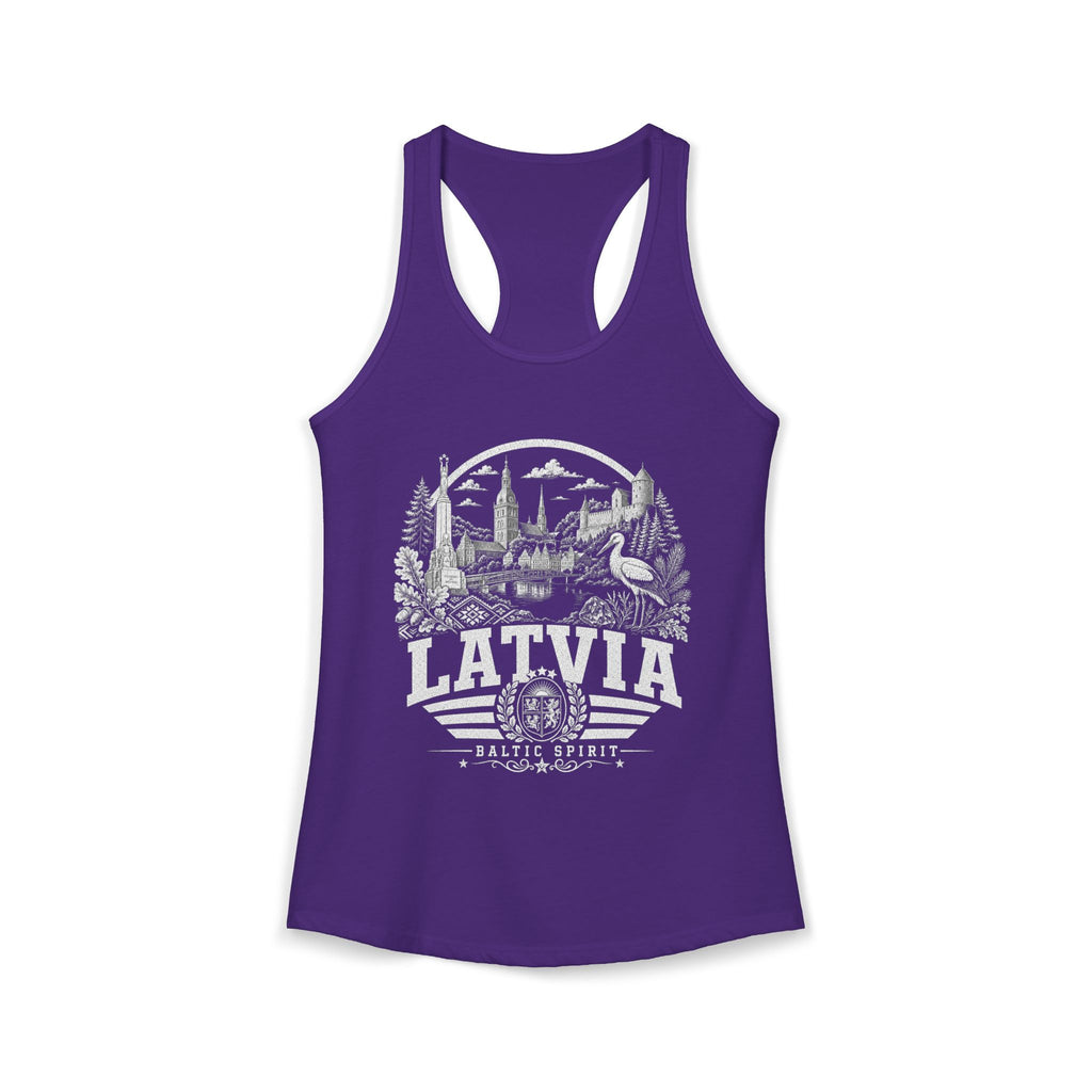 Latvia Baltic Spirit Women's Tank Top
