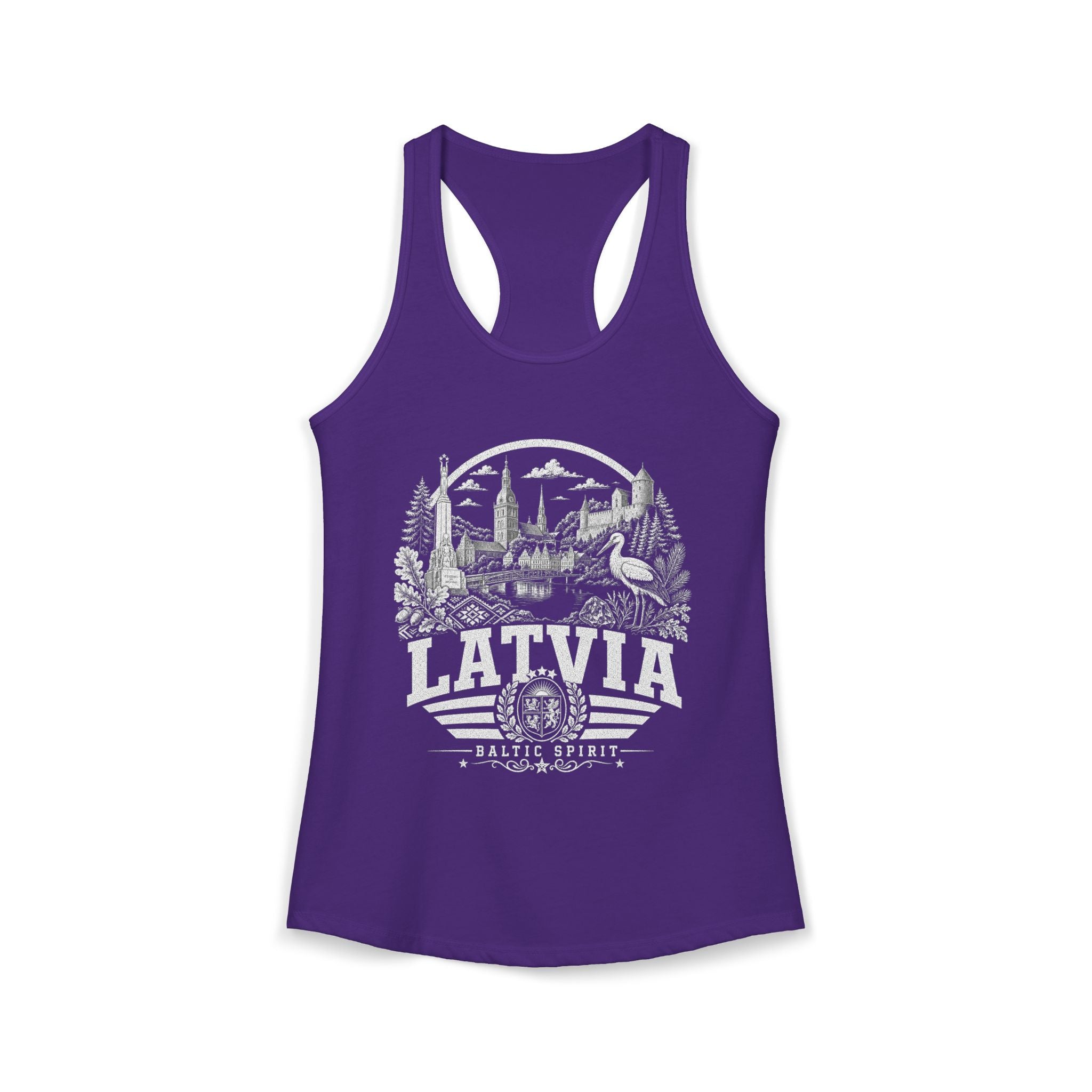 Latvia Baltic Spirit Women's Tank Top