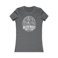 Norway vintage landmarks women's tee — iconic landmark design | Nameshi Destinations (view 11)