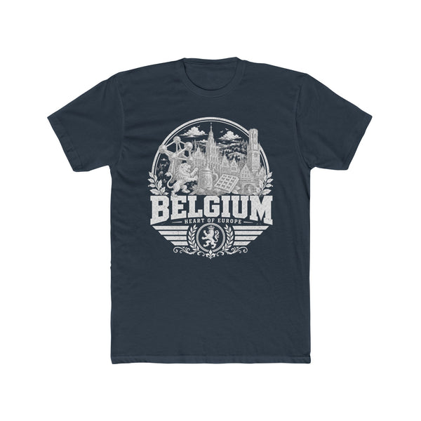 Belgium Heart of Europe Men's Tee