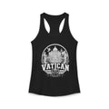 Vatican vintage landmarks tank top — iconic landmark design | Nameshi Destinations (view 2)