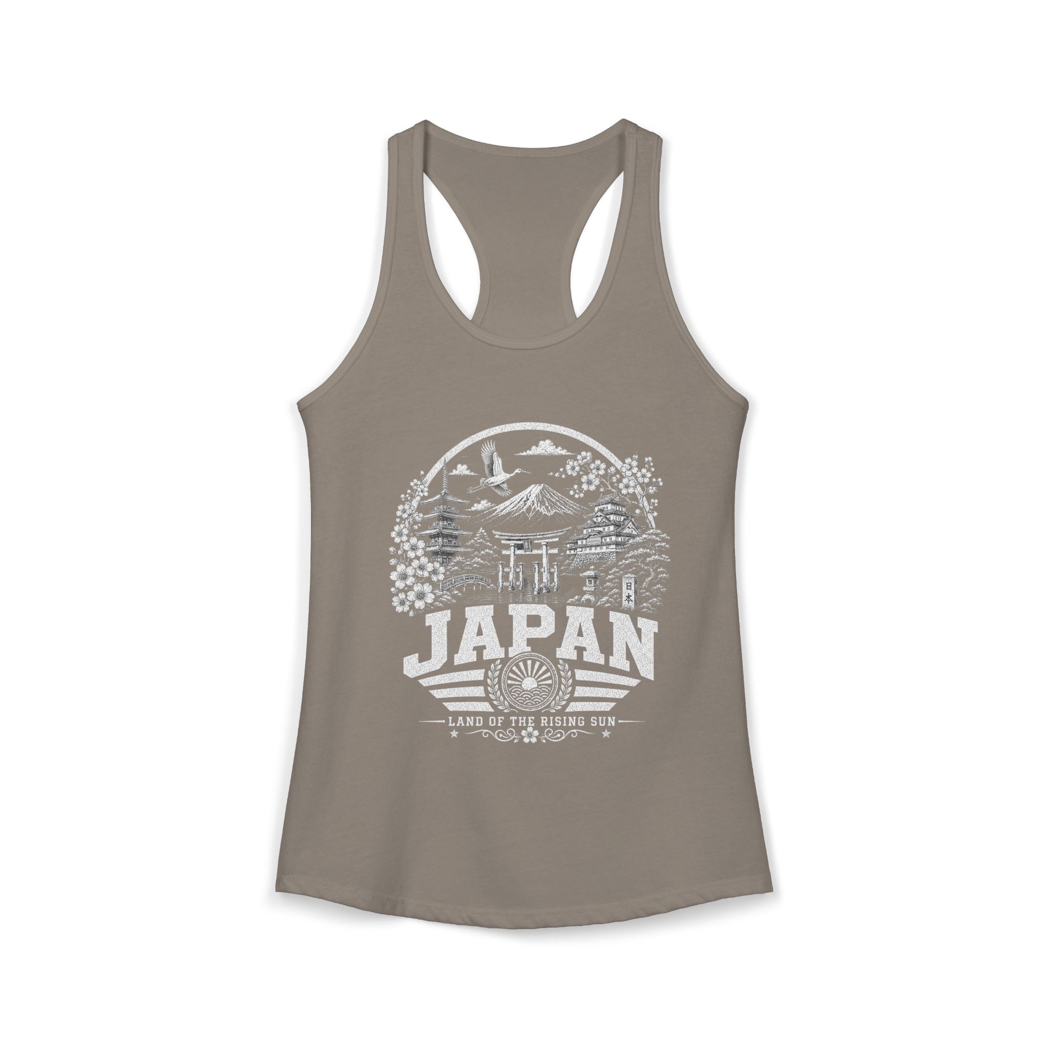 Japan Land of the Rising Sun Women's Tank Top