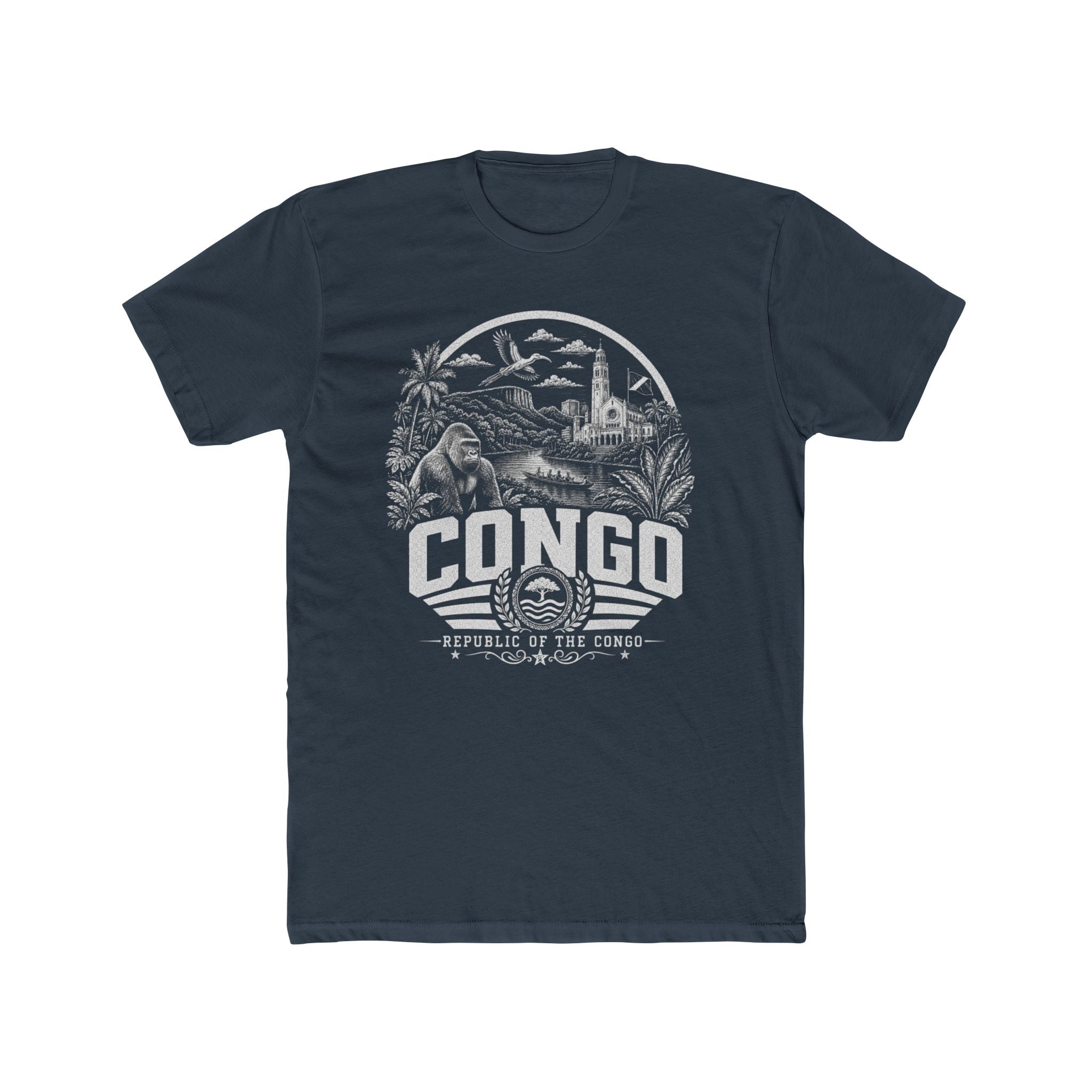 Republic of the Congo Congo River Spirit Men's Tee
