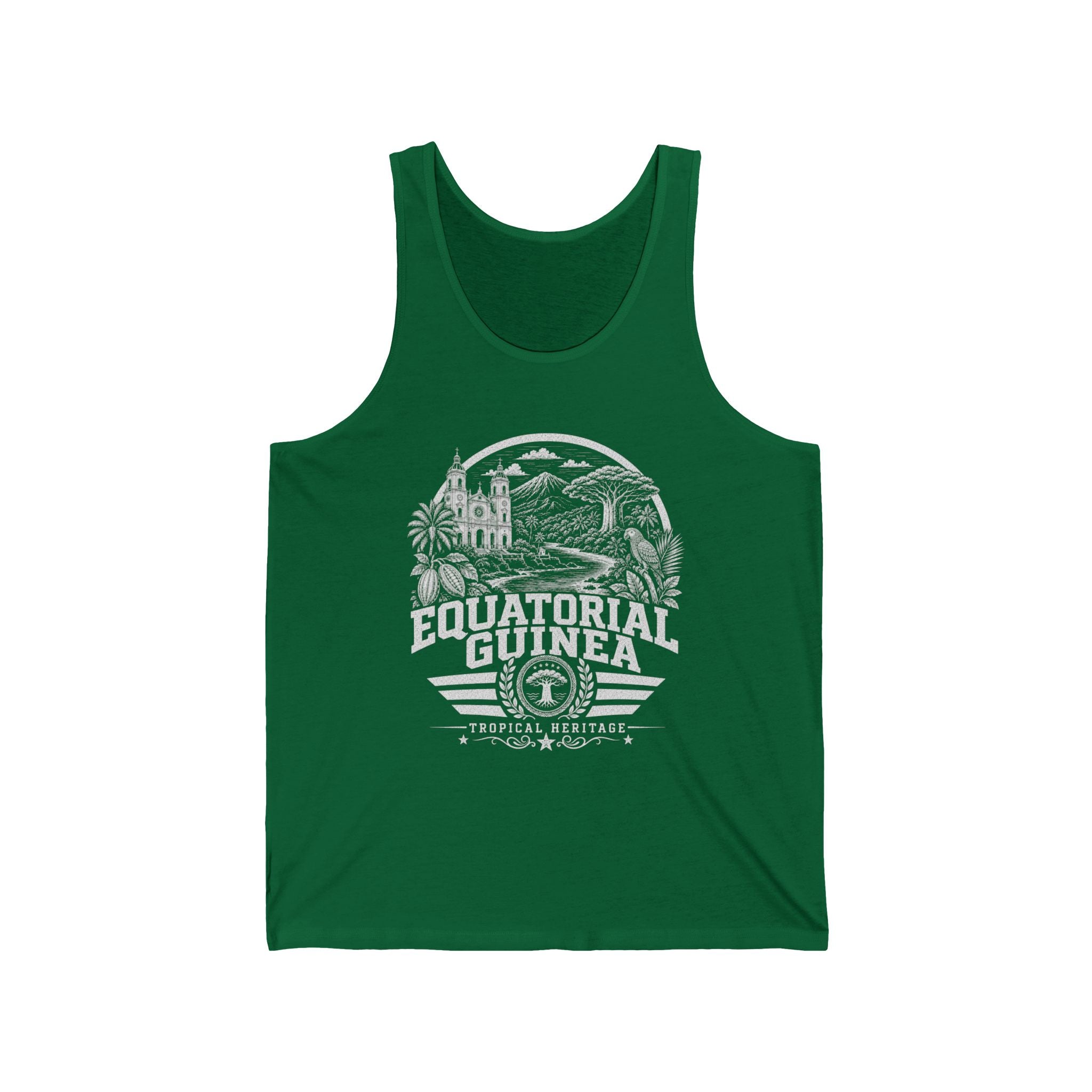 Equatorial Guinea Tropical Heritage Men's Tank Top