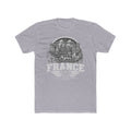 France vintage landmarks men's tee — iconic landmark design | Nameshi Destinations (view 3)