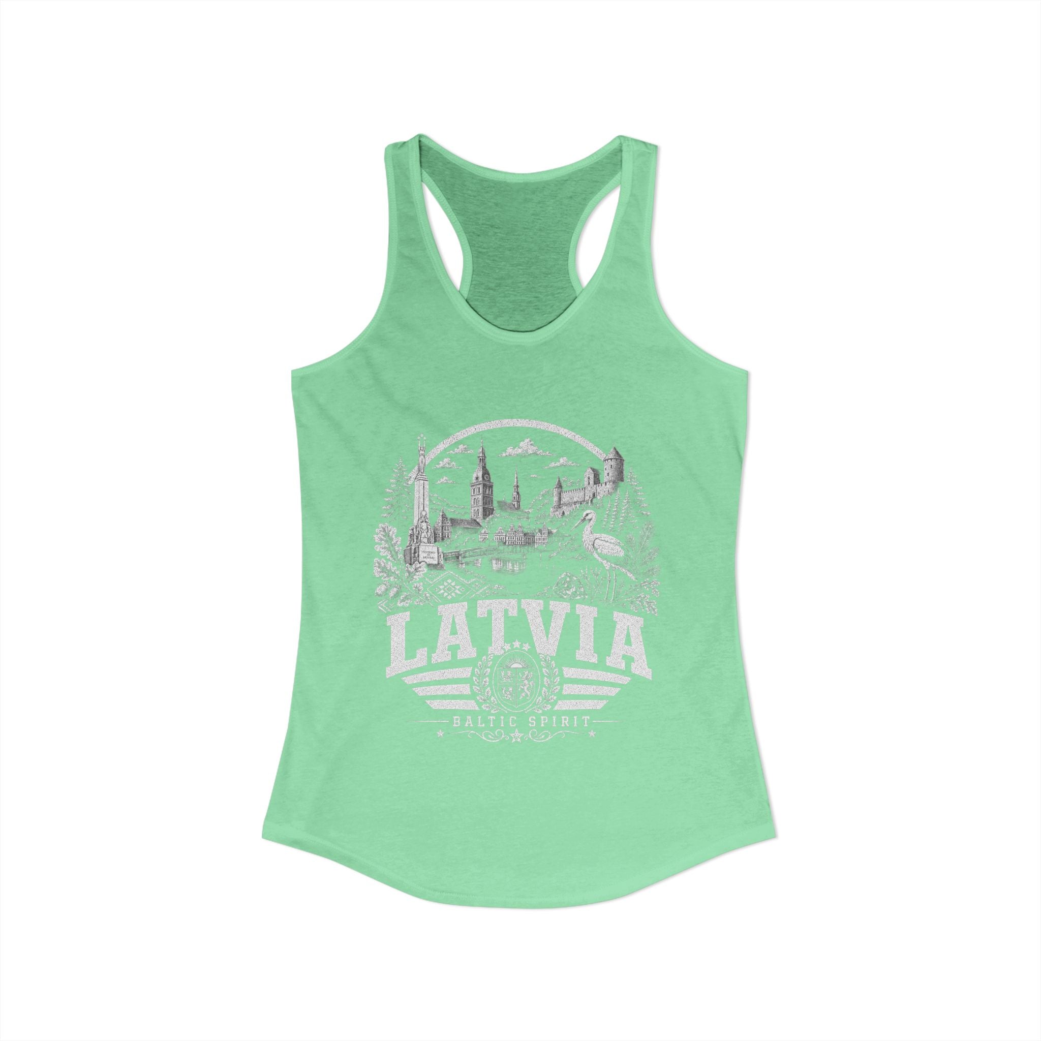 Latvia Baltic Spirit Women's Tank Top