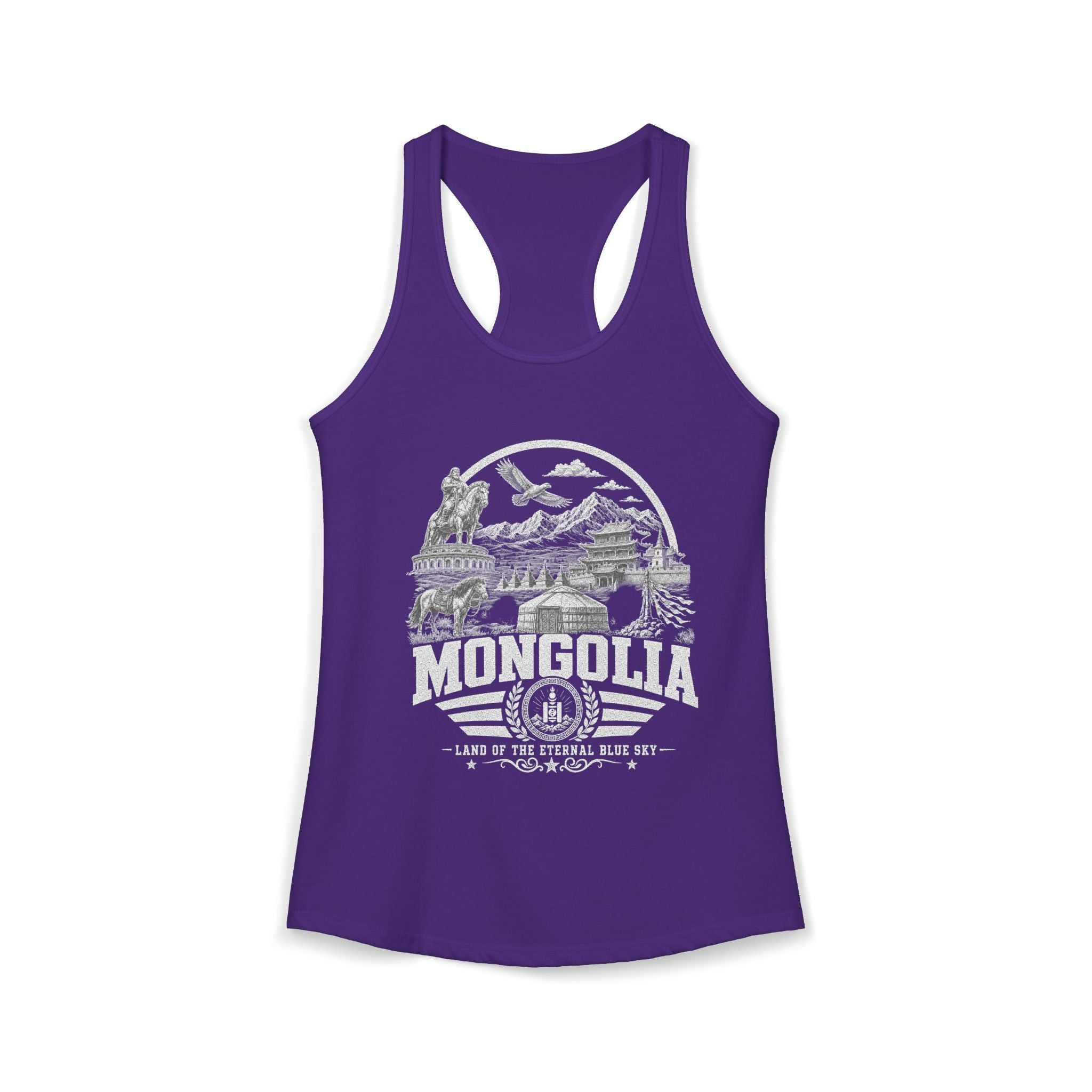 Mongolia Land of the Eternal Blue Sky Women's Tank Top