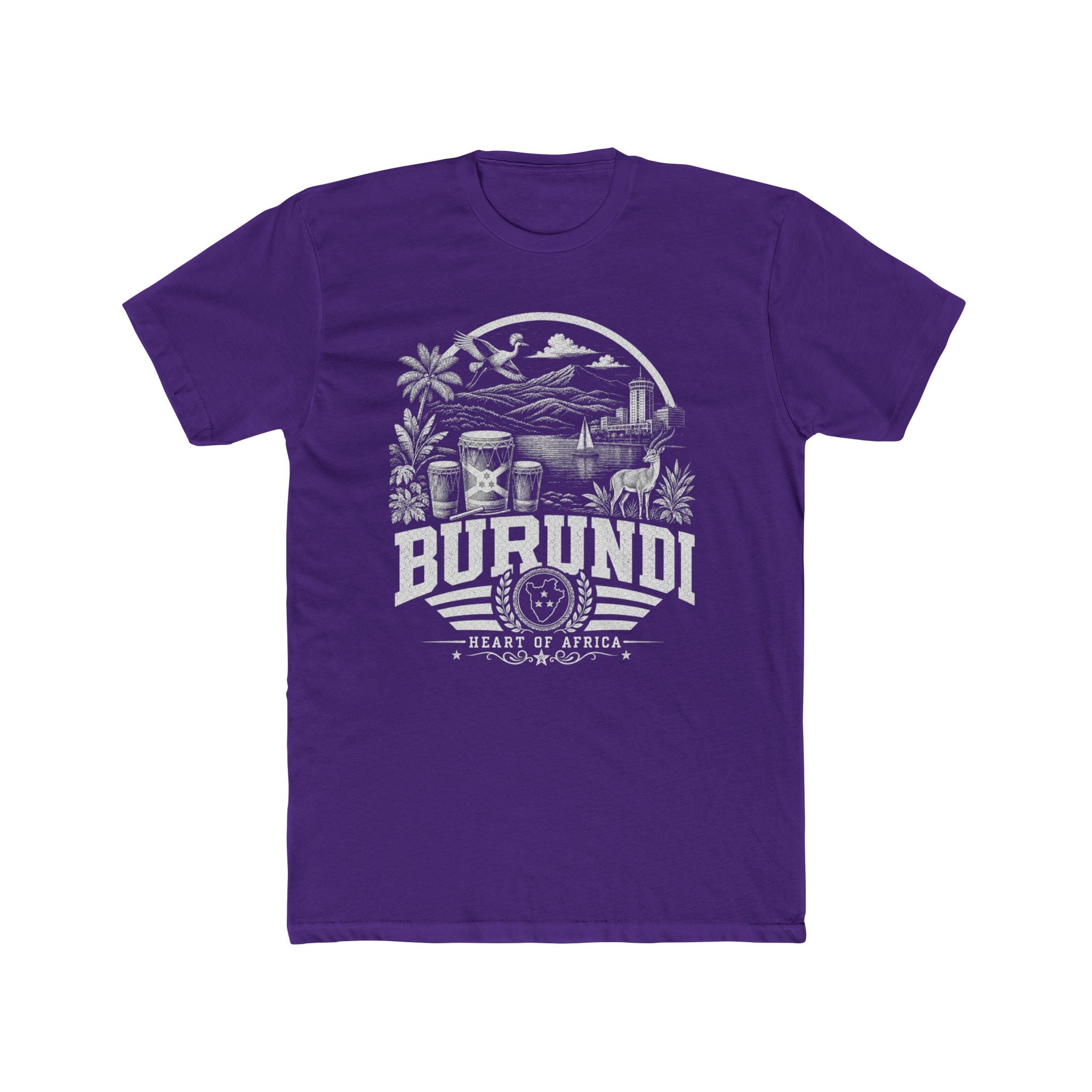 Burundi Heart of Africa Men's Tee