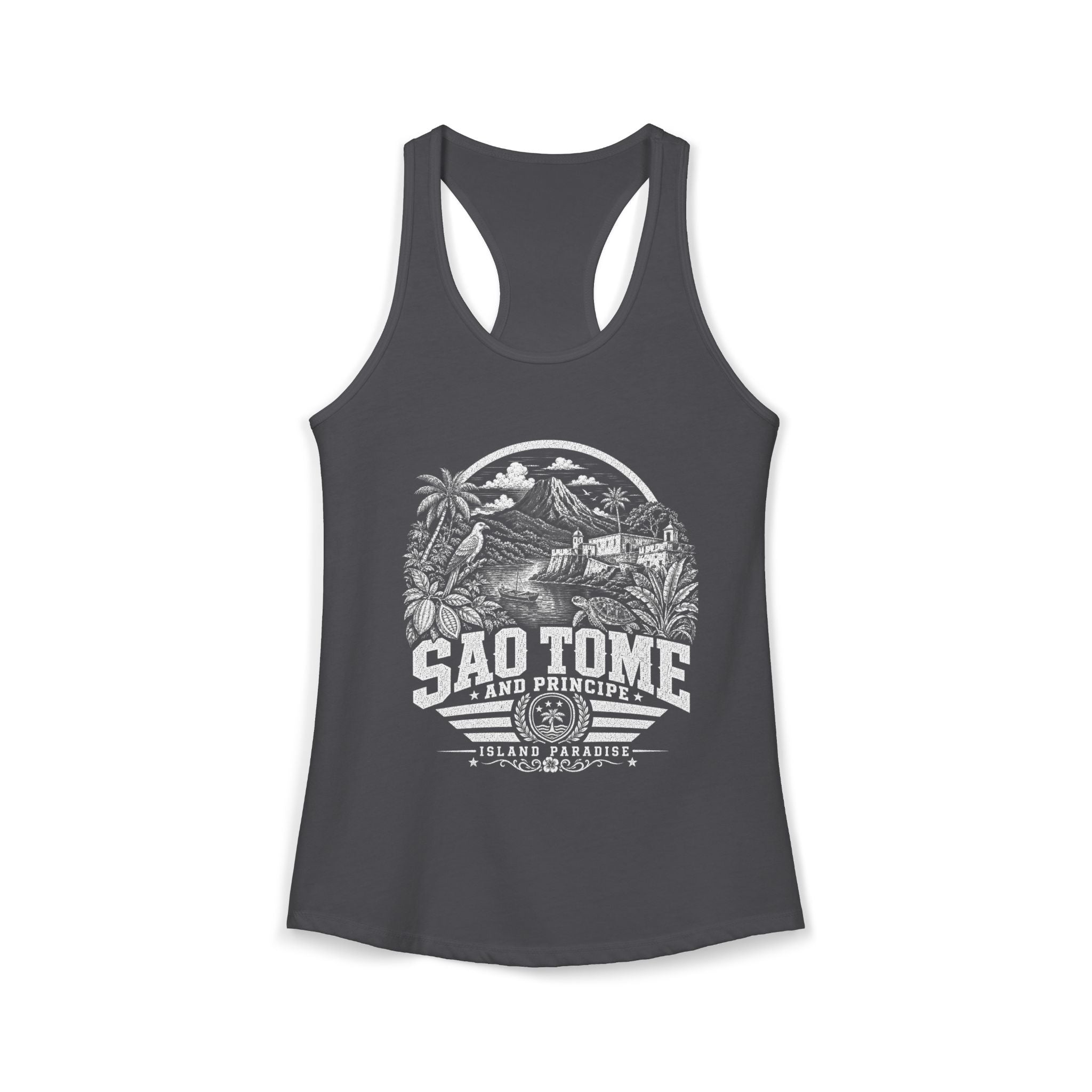 Sao Tome and Principe Island Paradise Women's Tank Top