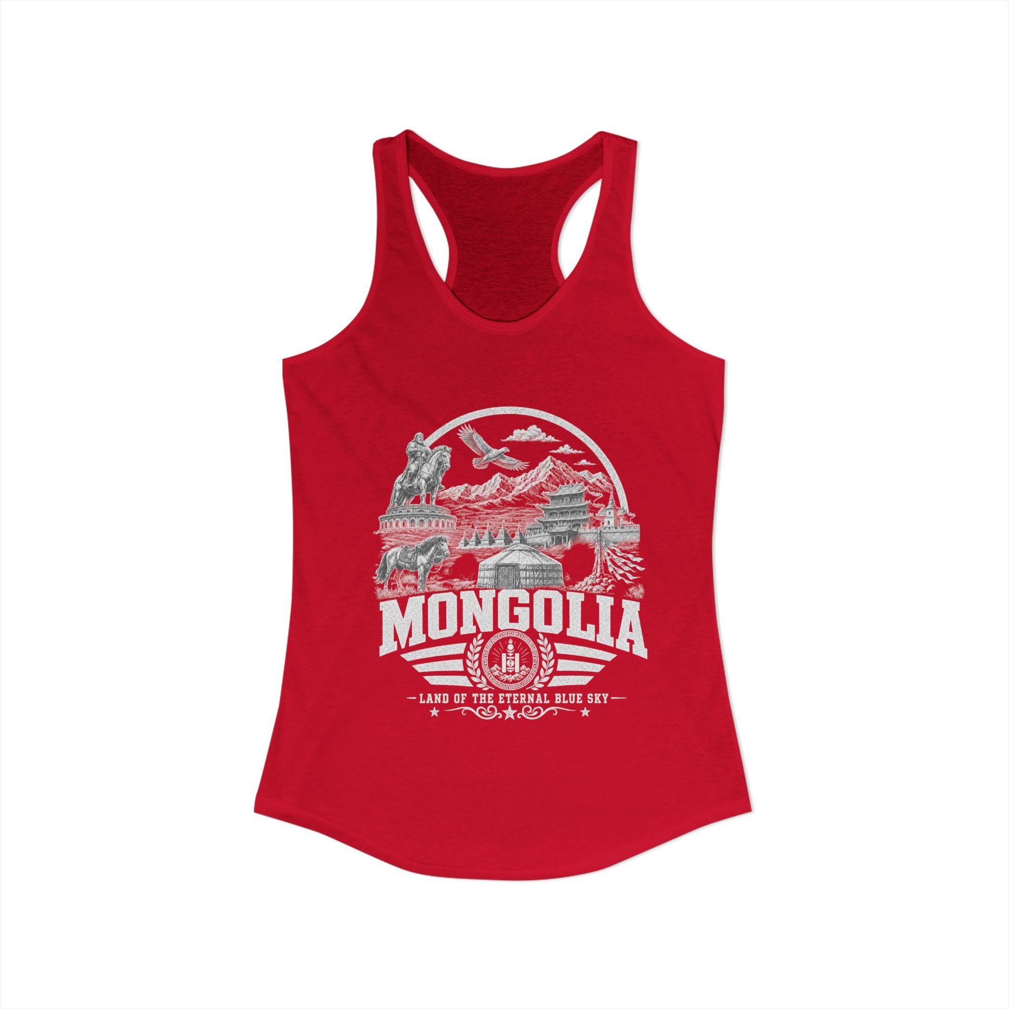 Mongolia Land of the Eternal Blue Sky Women's Tank Top