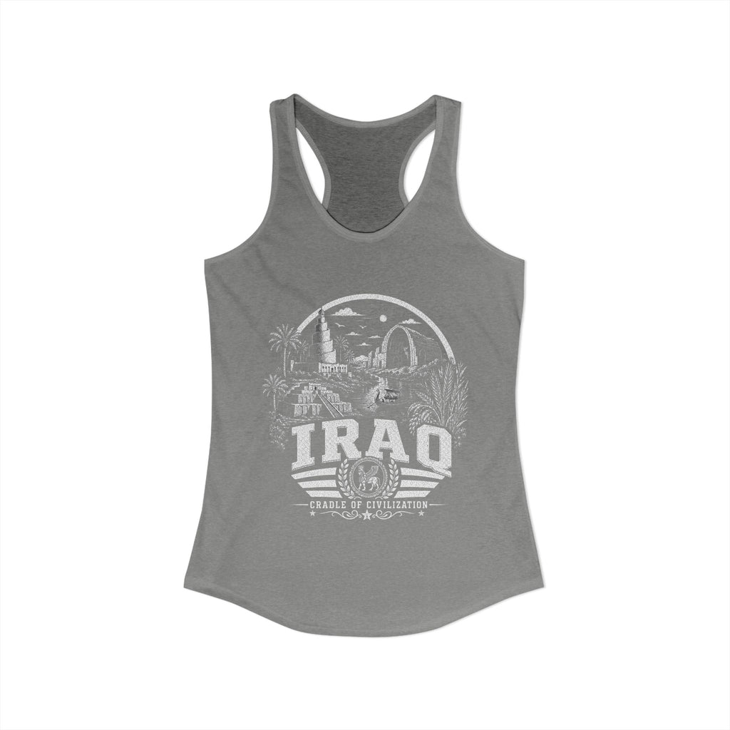 Camiseta sin mangas de mujer "Irak Cuna de la Civilización"