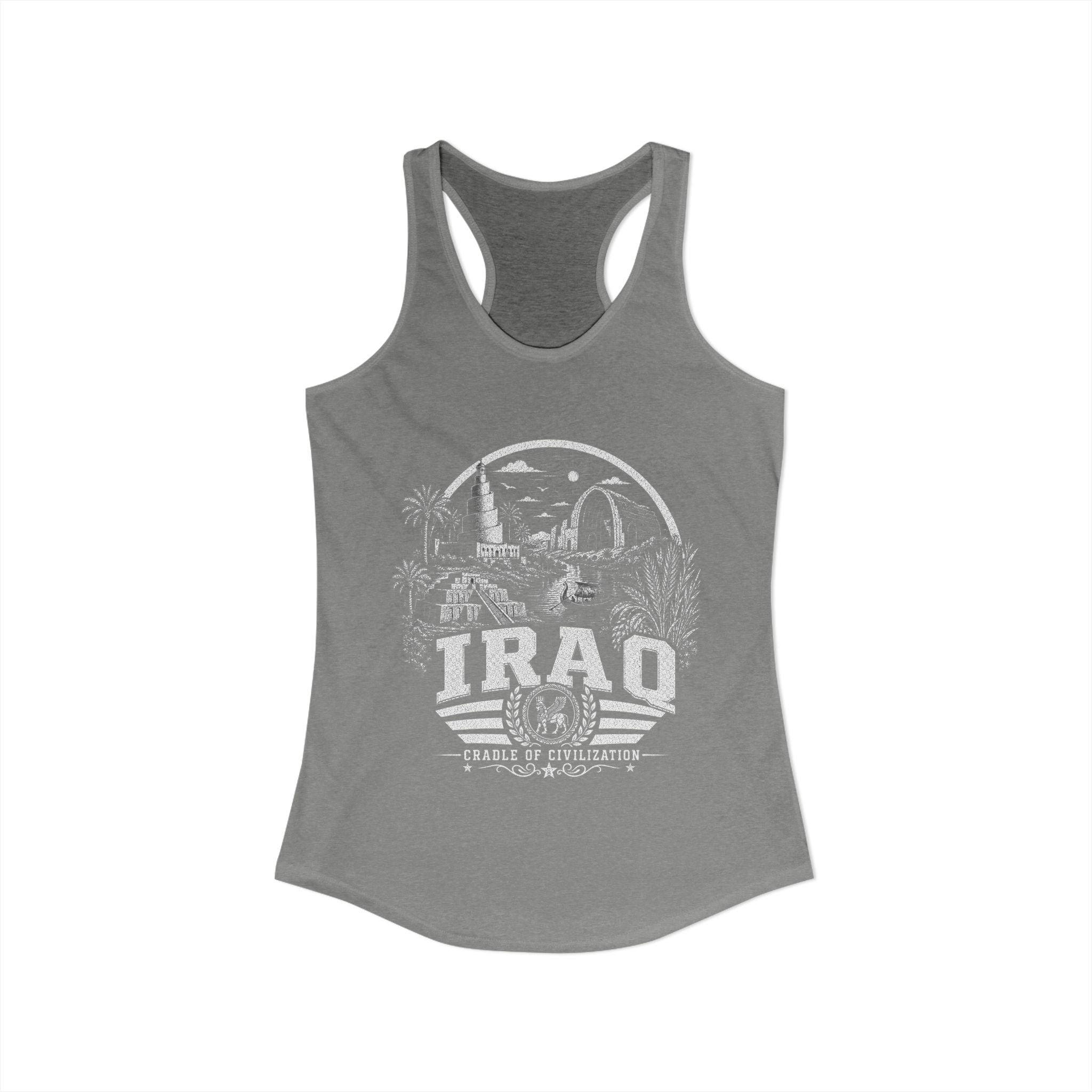 Camiseta sin mangas de mujer "Irak Cuna de la Civilización"