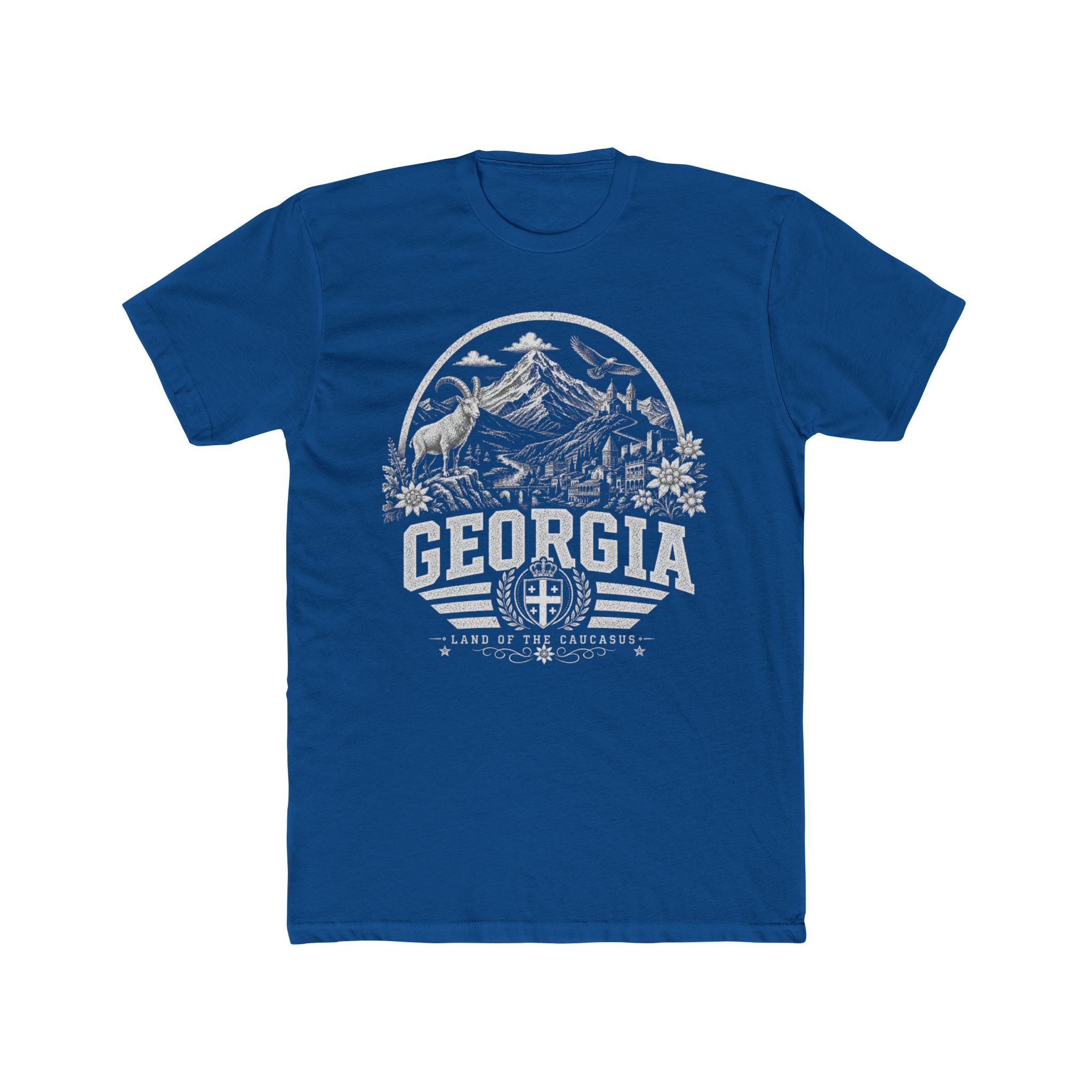 Georgia vintage landmarks men's tee — iconic landmark design | Nameshi Destinations (view 10)