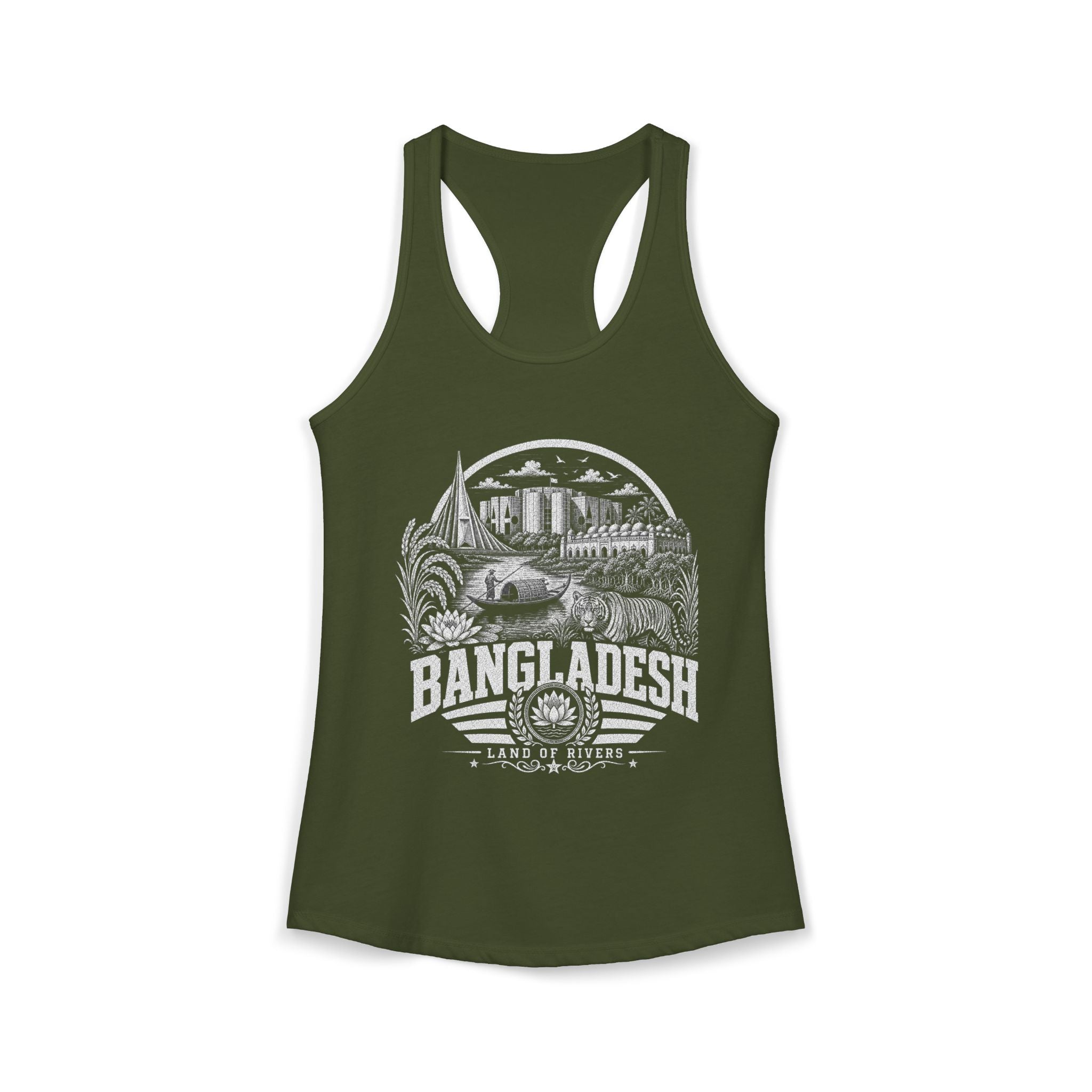 Bangladesh Land of Rivers Women's Tank Top