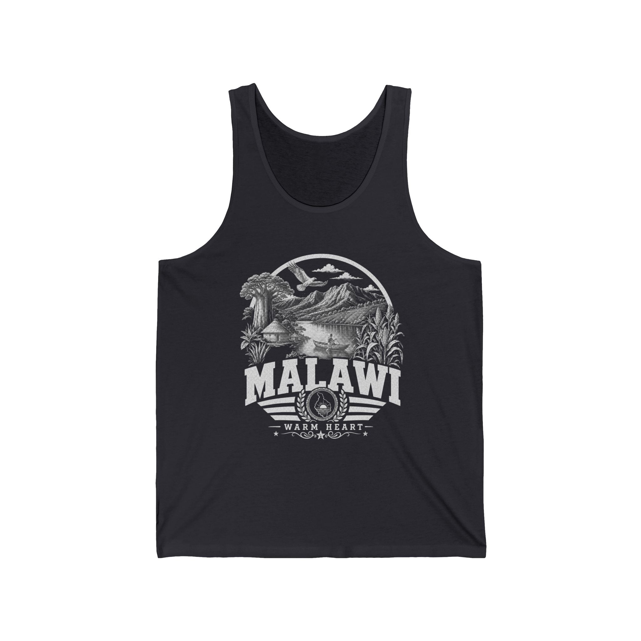 Malawi Warm Heart Men's Tank Top
