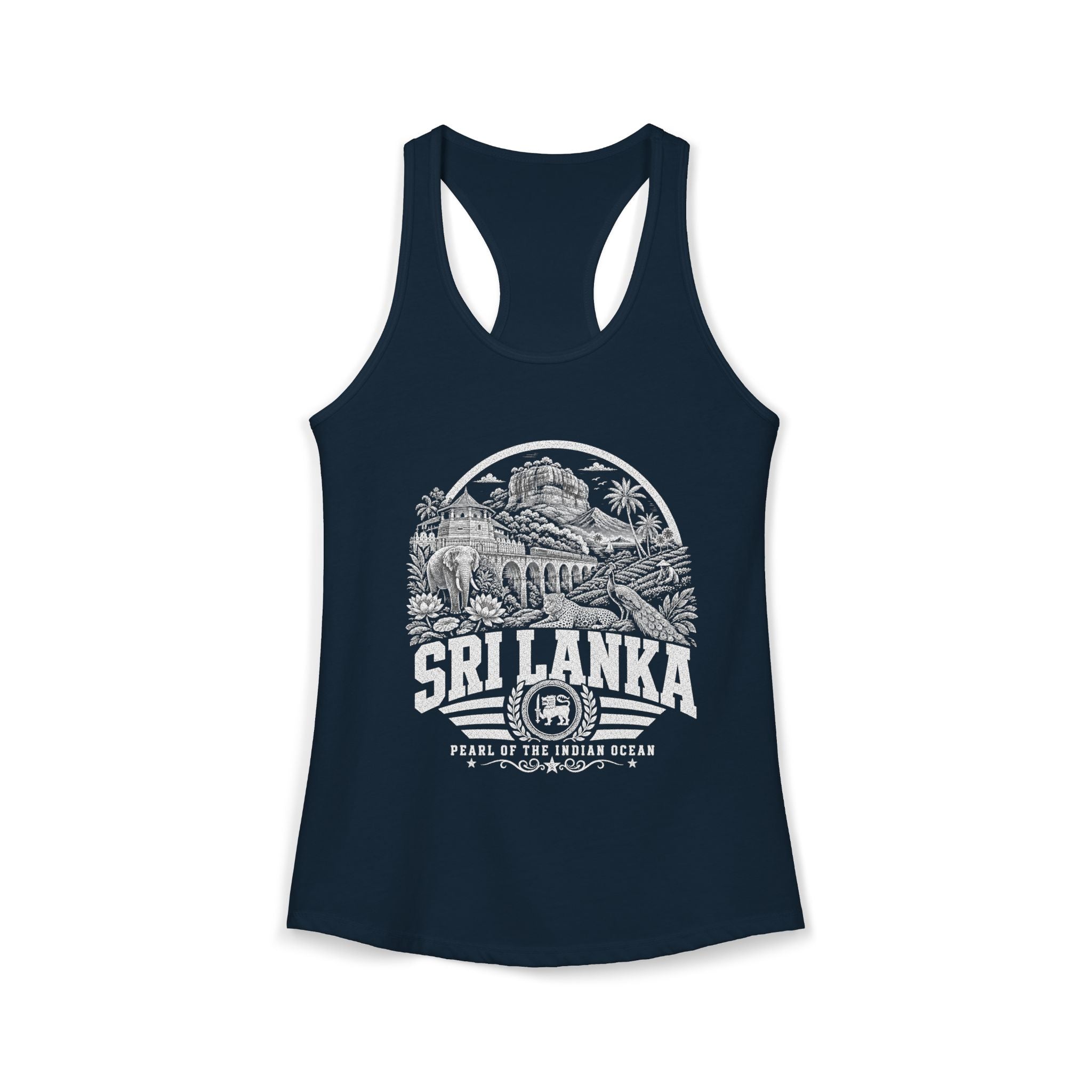 Sri Lanka Pearl of the Indian Ocean Women's Tank Top