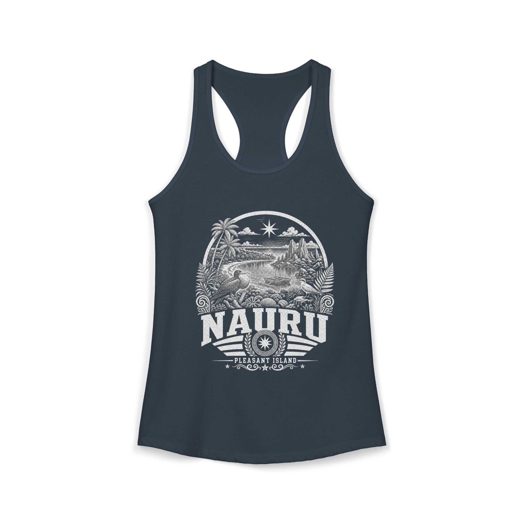 Nauru Pleasant Island Women's Tank Top