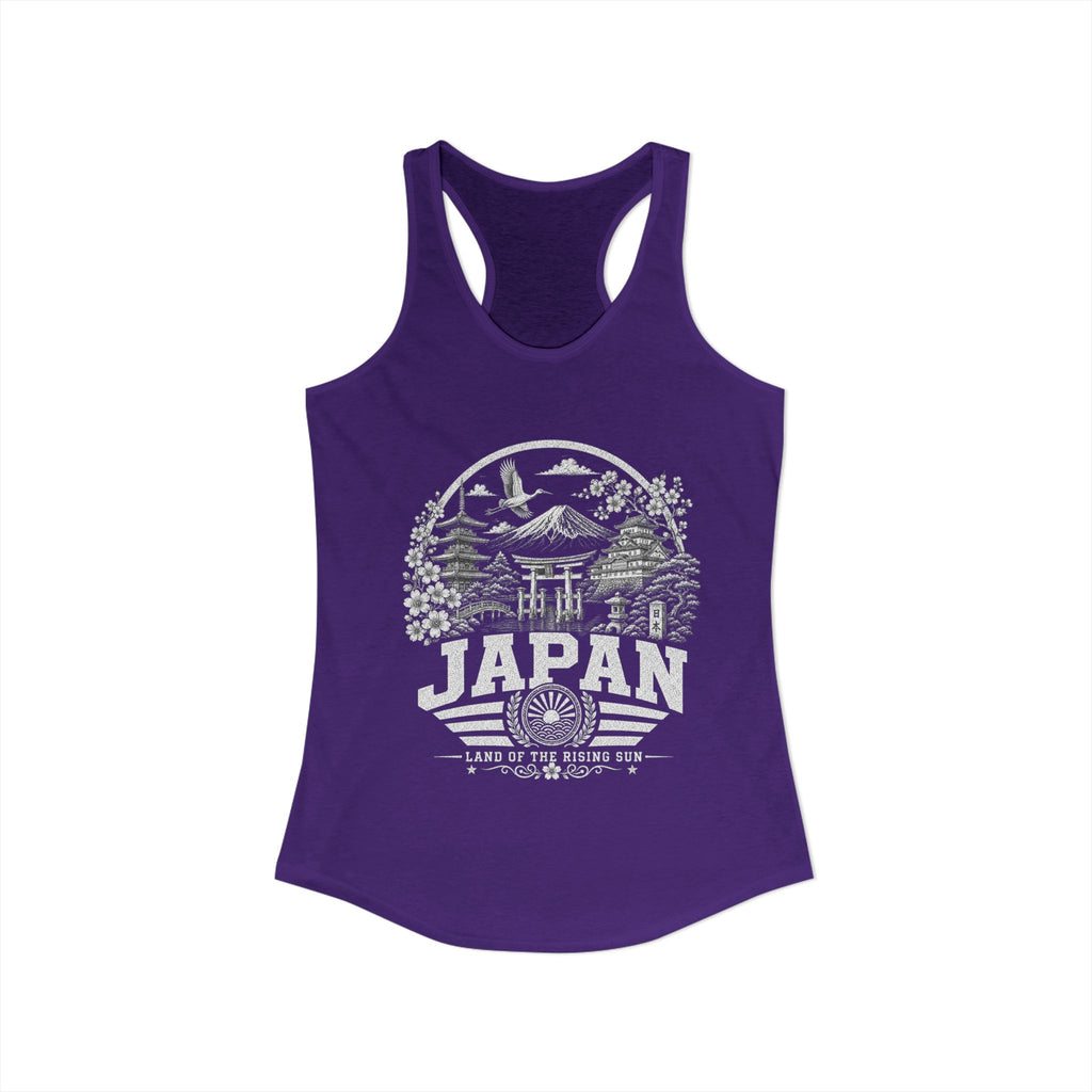 Japan Land of the Rising Sun Women's Tank Top