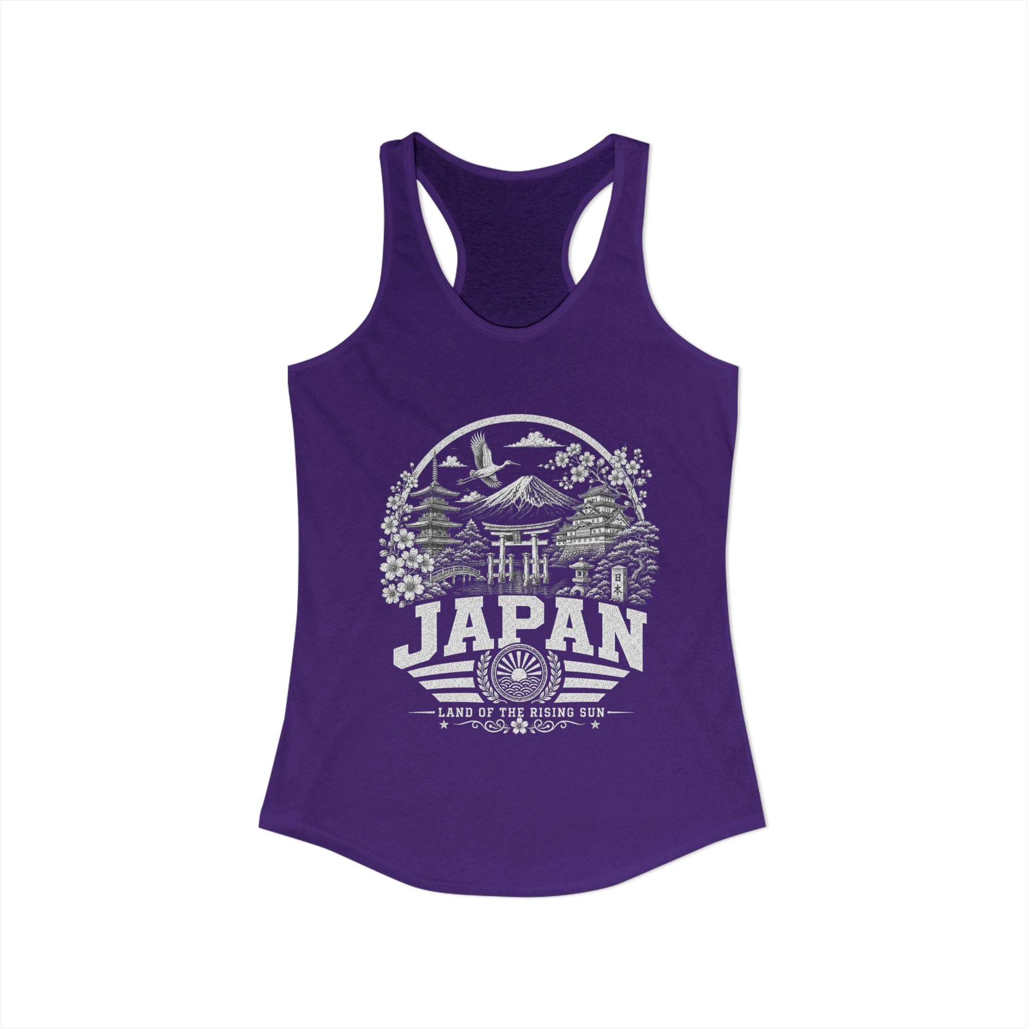 Japan Land of the Rising Sun Women's Tank Top