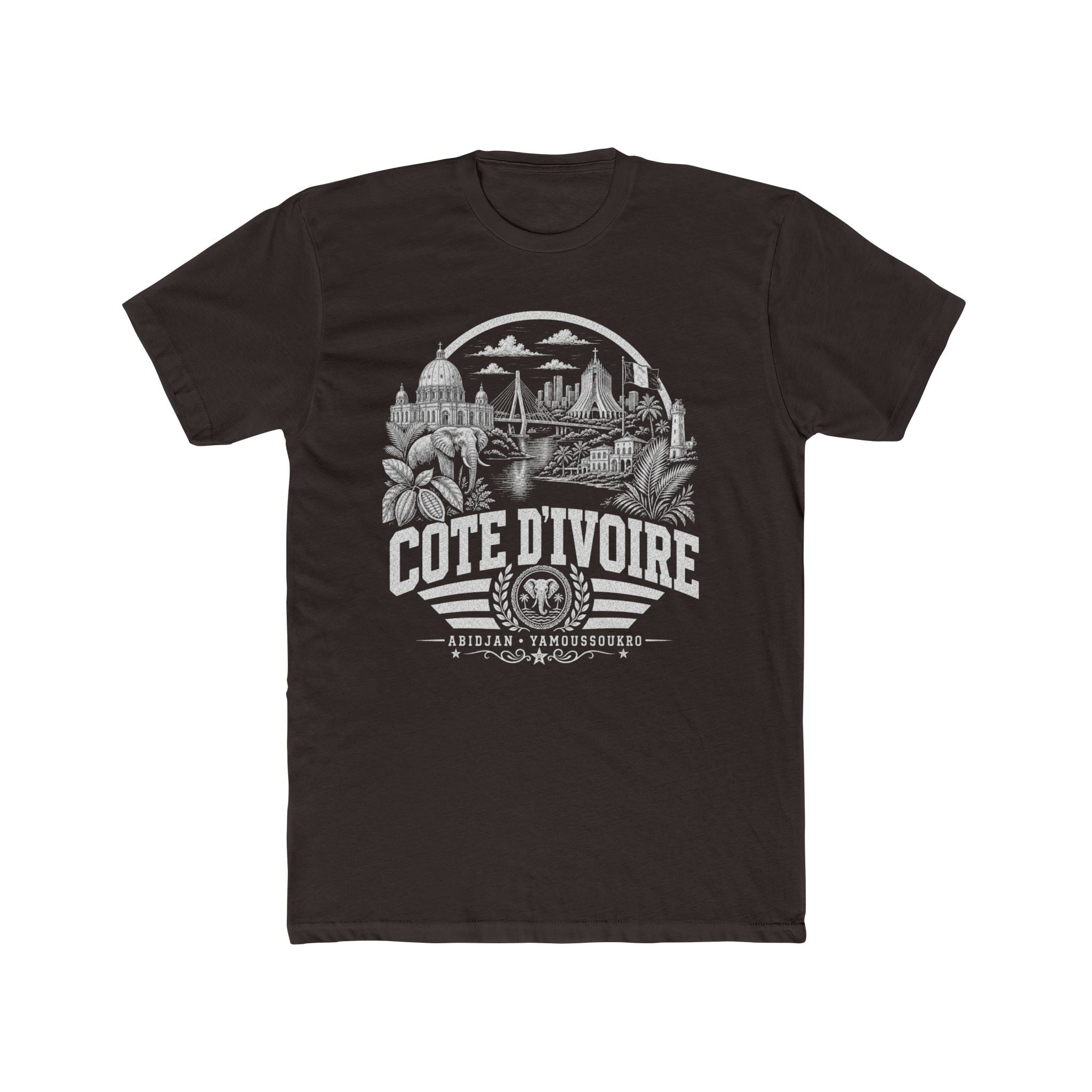 Cote d'Ivoire Land of Elephants Men's Tee