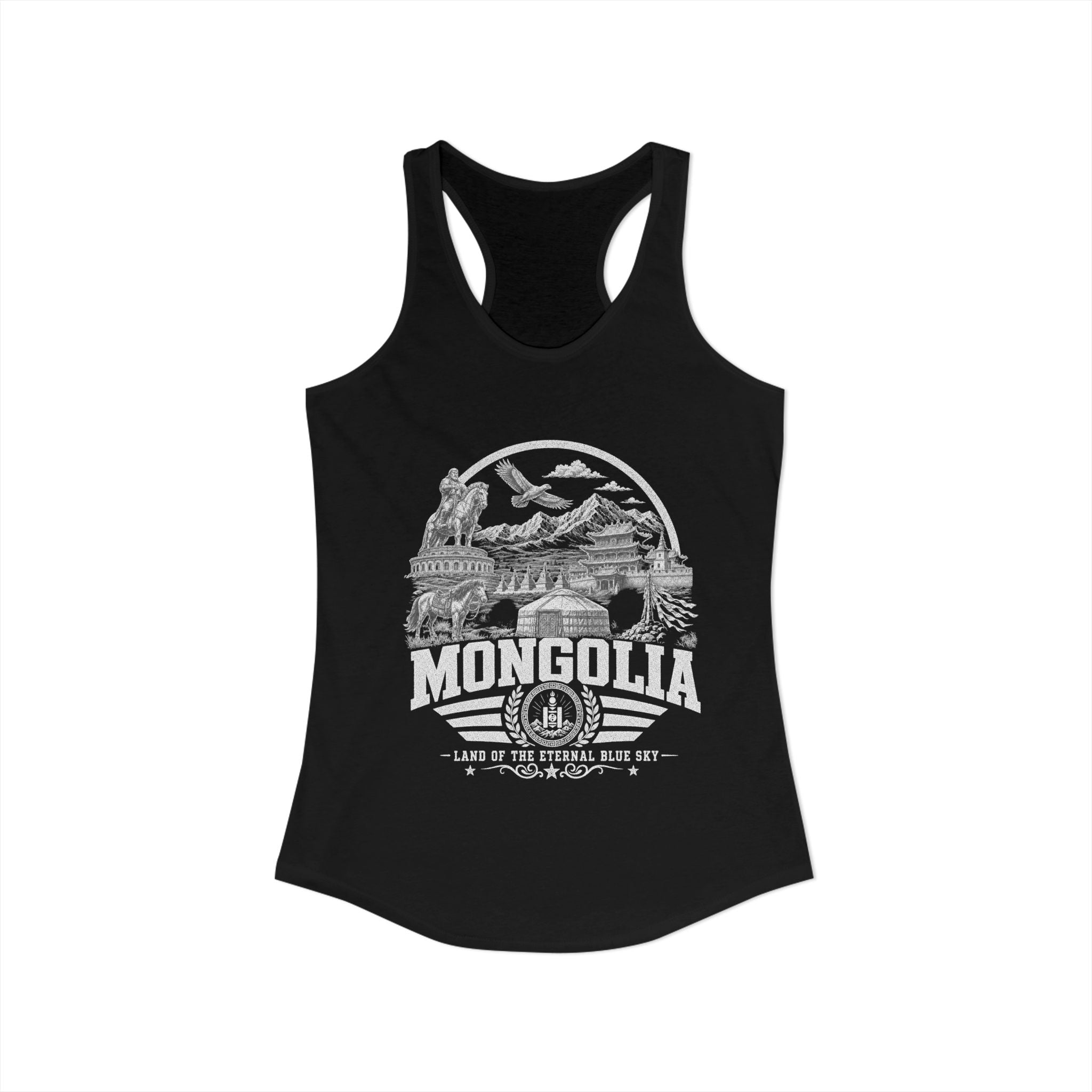 Mongolia Land of the Eternal Blue Sky Women's Tank Top