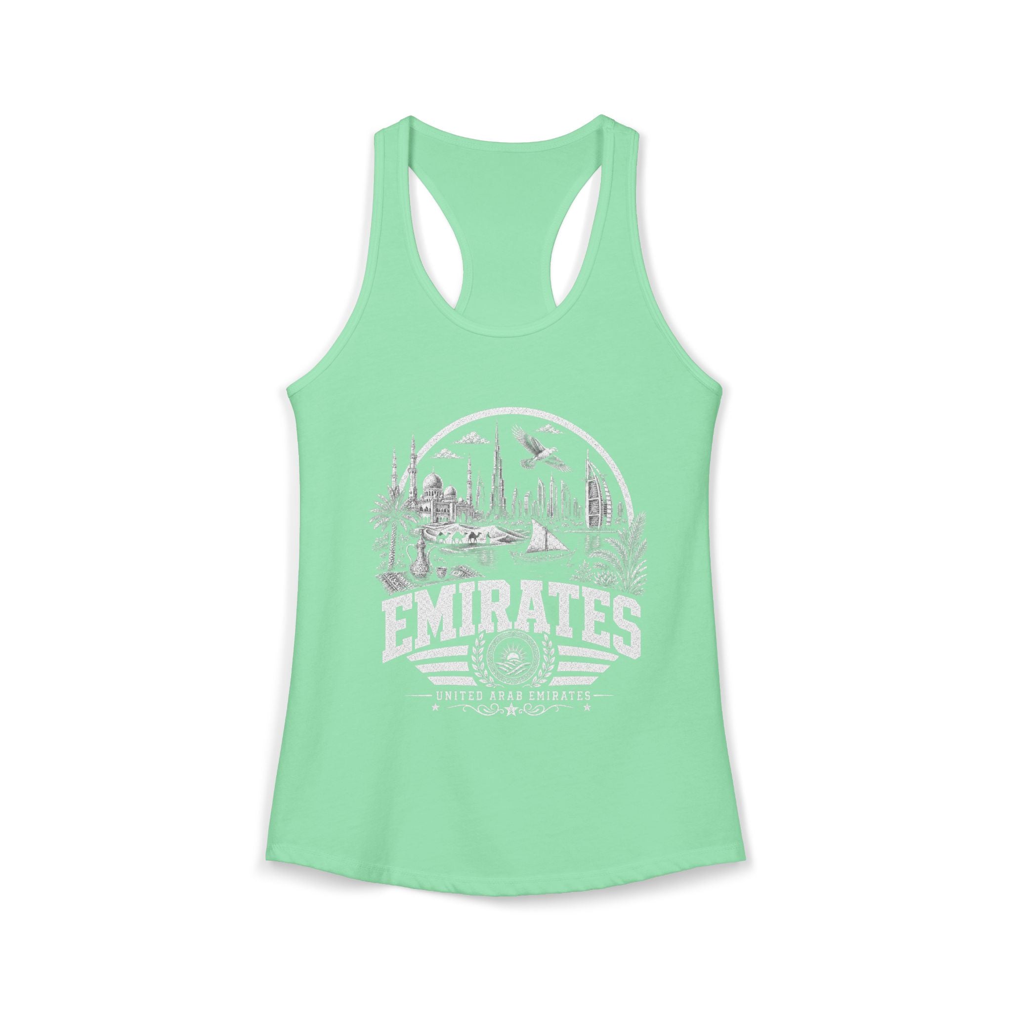 United Arab Emirates Jewel of the Gulf Women's Tank Top