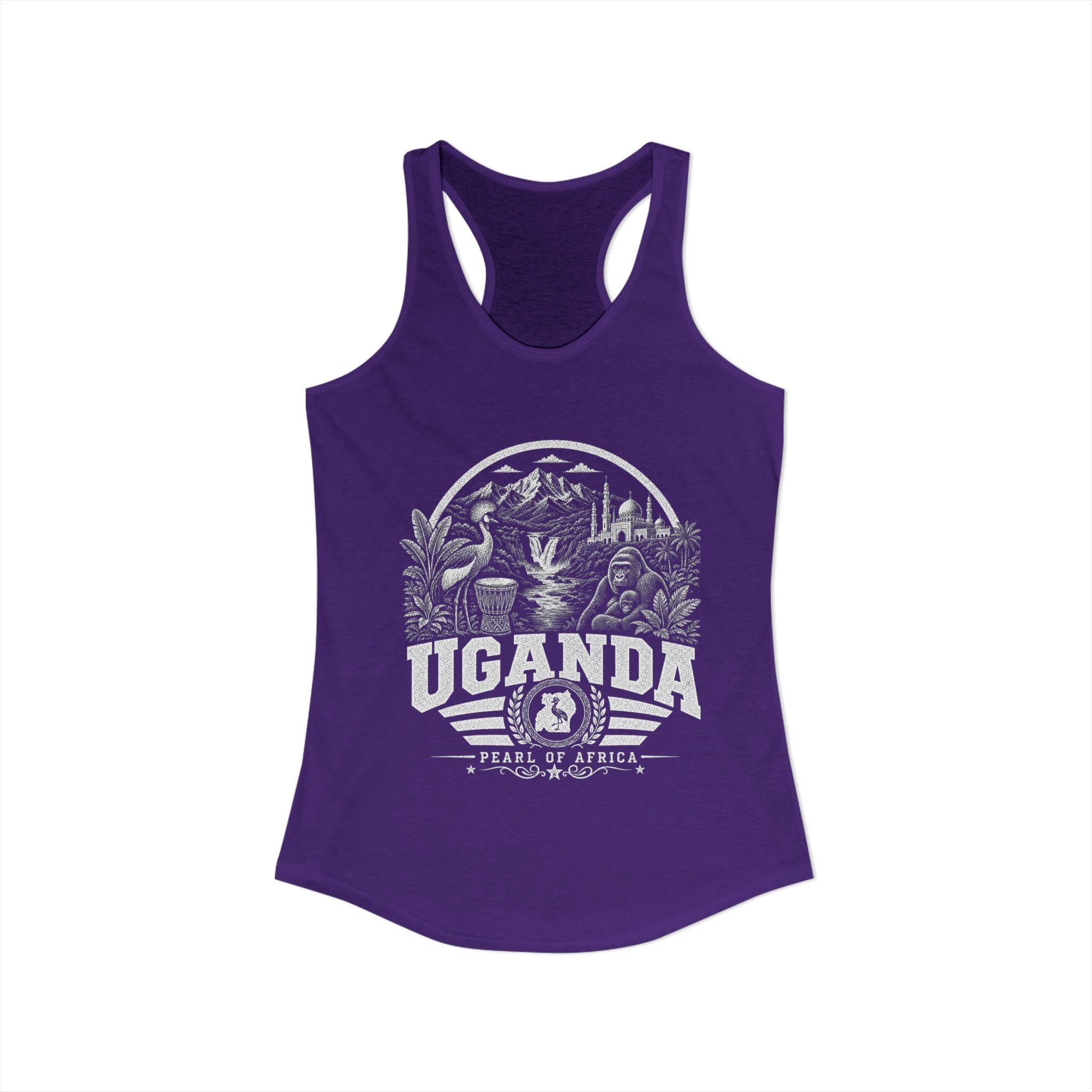 Uganda Pearl of Africa Women's Tank Top
