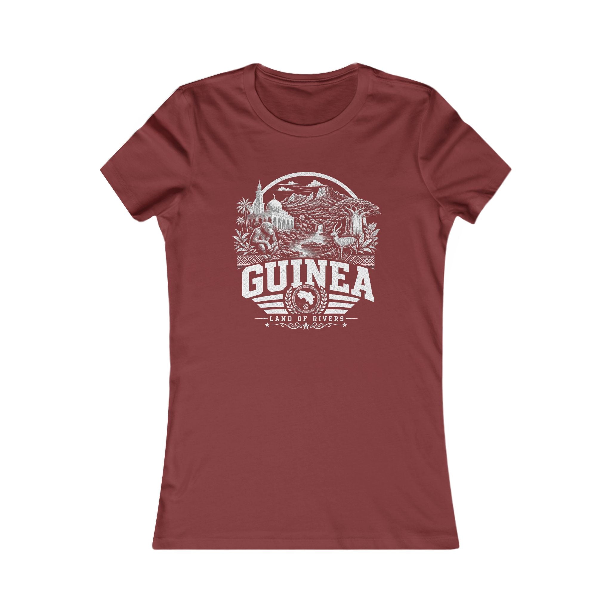 Guinea Land of Rivers Women's Tee