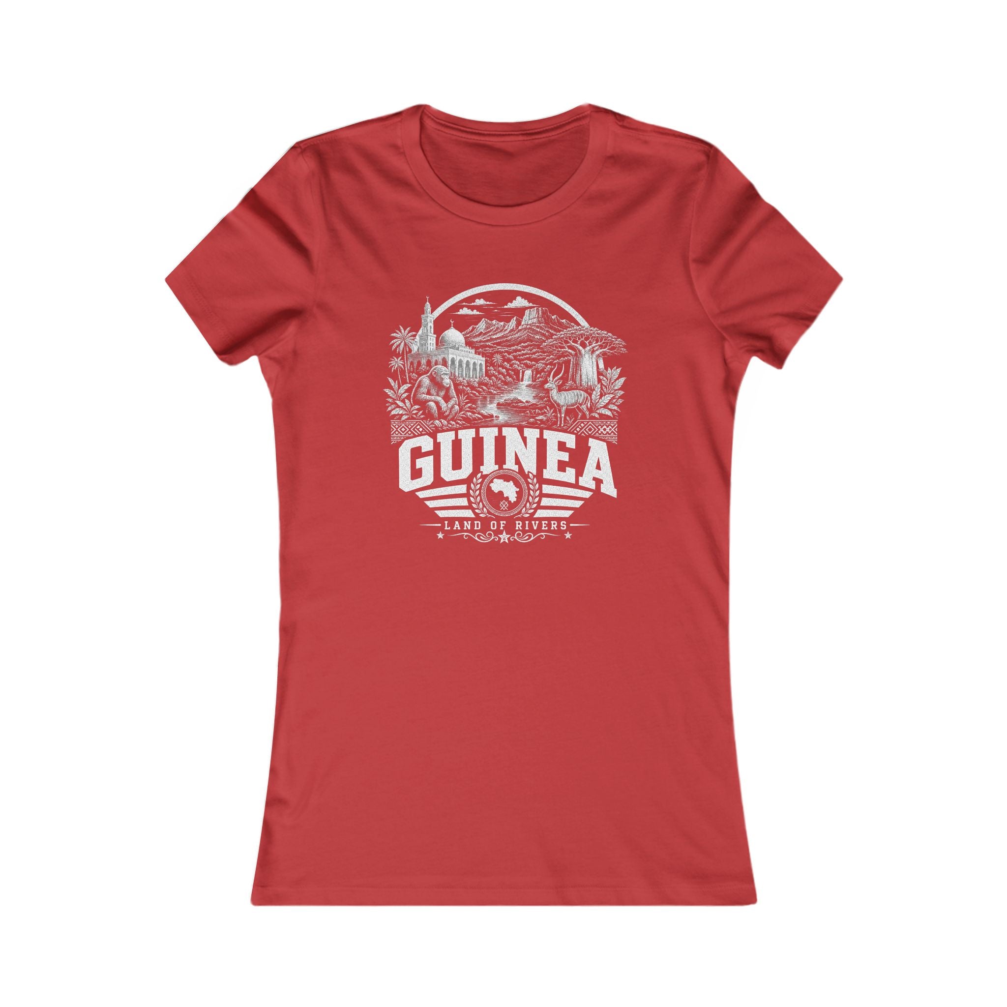 Guinea Land of Rivers Women's Tee