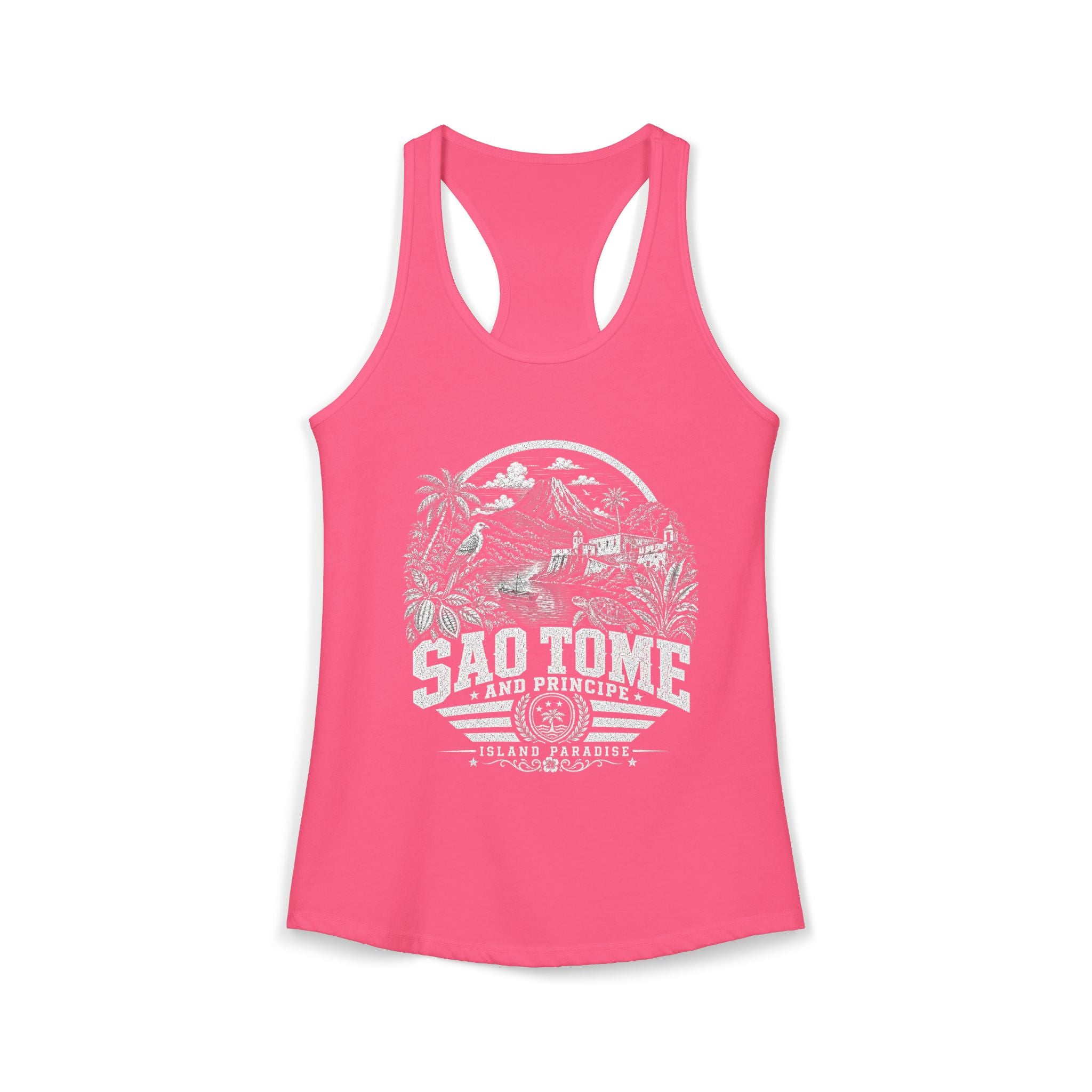 Sao Tome and Principe Island Paradise Women's Tank Top