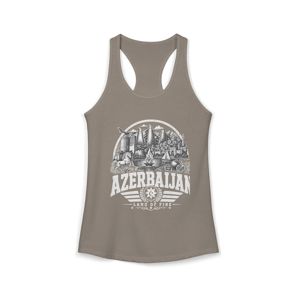 Azerbaijan Land of Fire Women's Tank Top