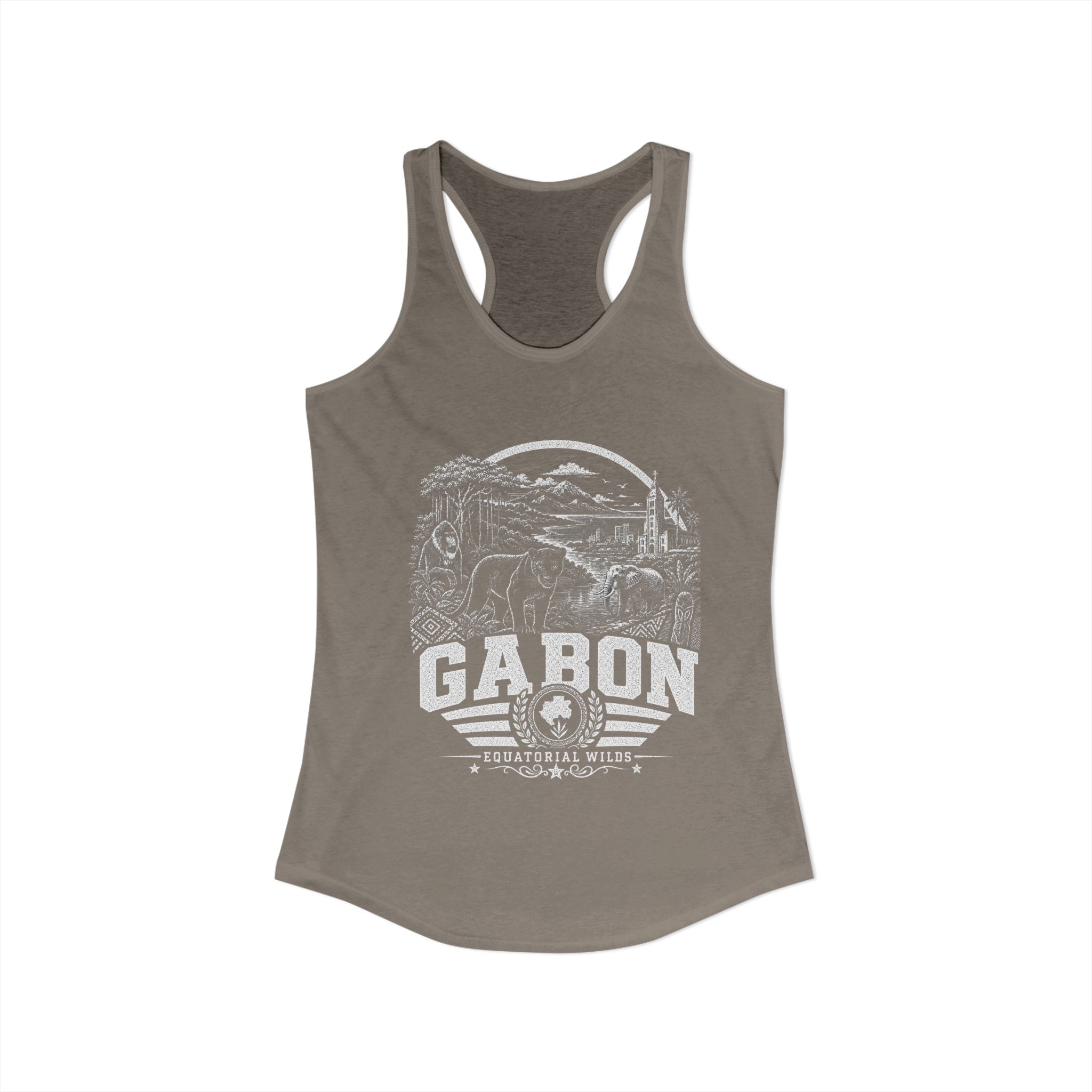 Gabon Equatorial Wilds Women's Tank Top