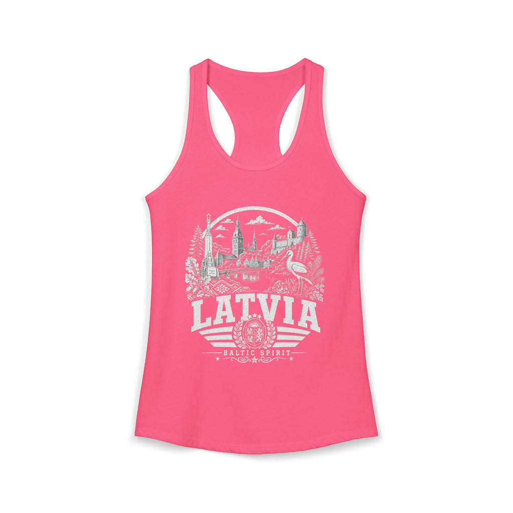 Latvia Baltic Spirit Women's Tank Top