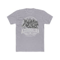 Azerbaijan vintage landmarks men's tee — iconic landmark design | Nameshi Destinations (view 3)