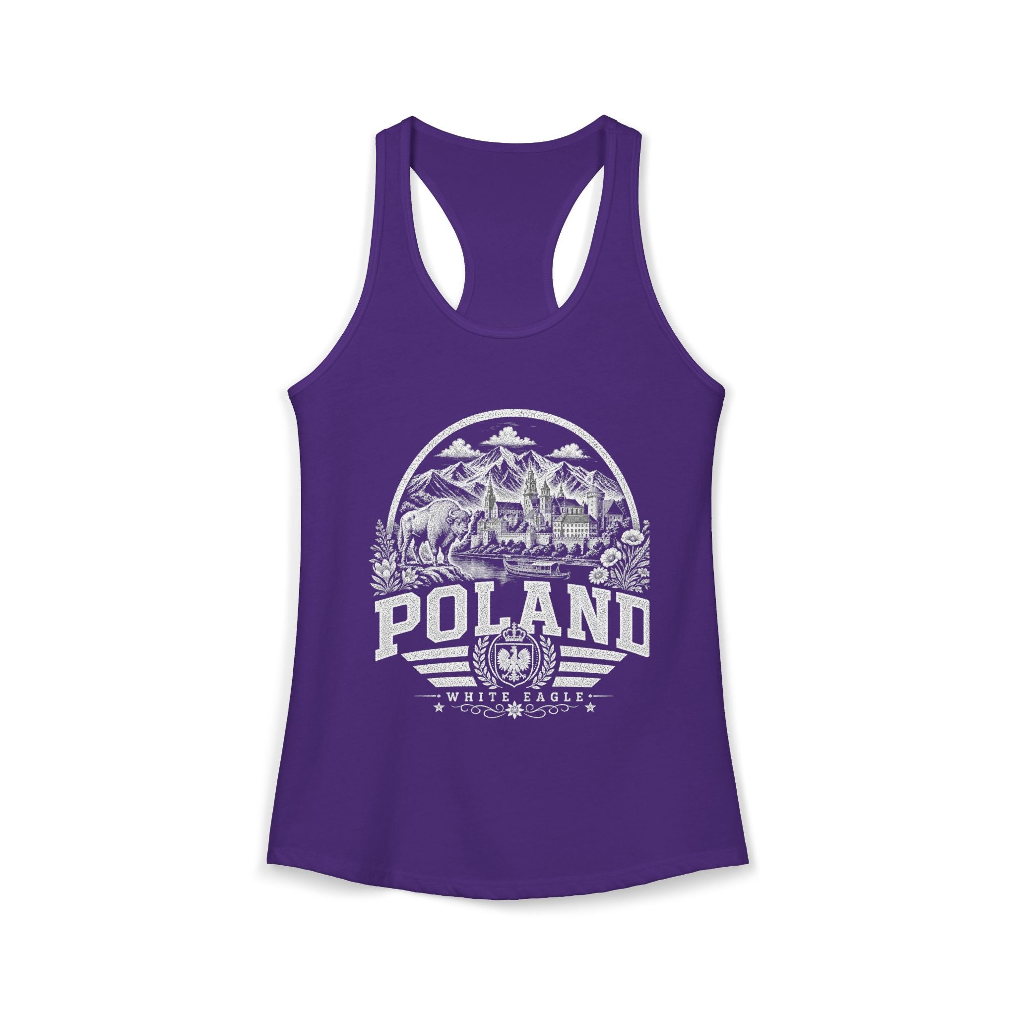 Poland White Eagle Women's Tank Top