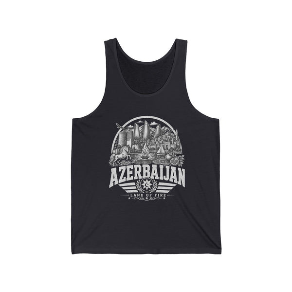 Azerbaijan Land of Fire Men's Tank Top