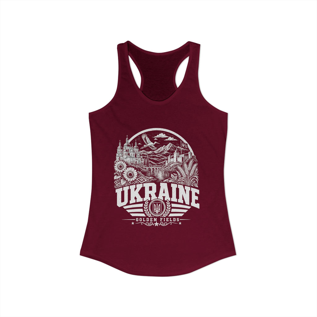 Ukraine Golden Fields Women's Tank Top