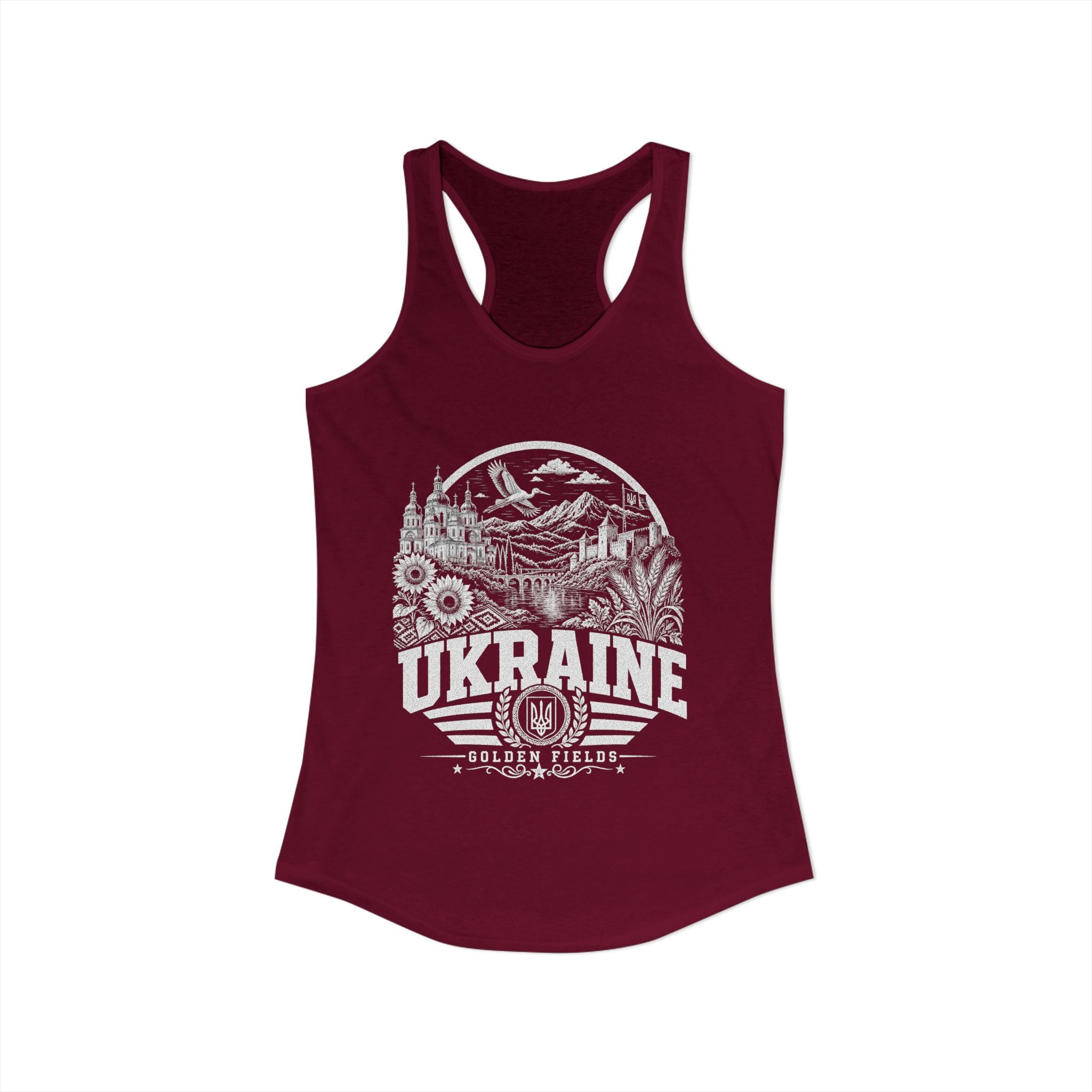 Ukraine Golden Fields Women's Tank Top