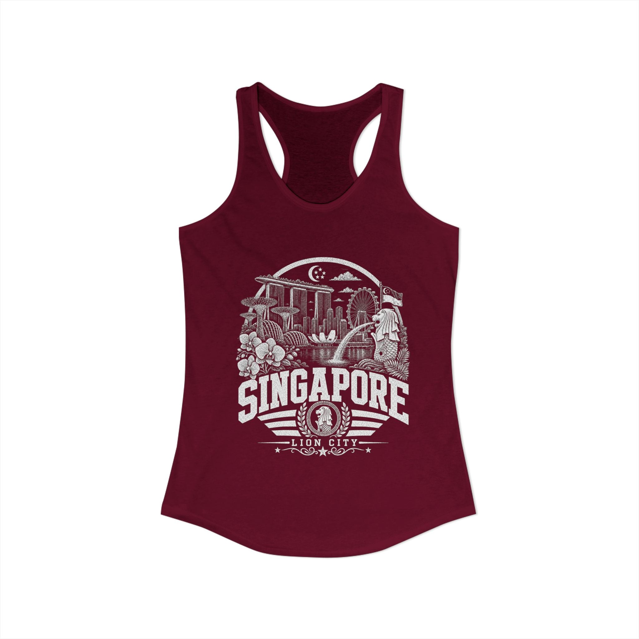 Singapore Lion City Women's Tank Top