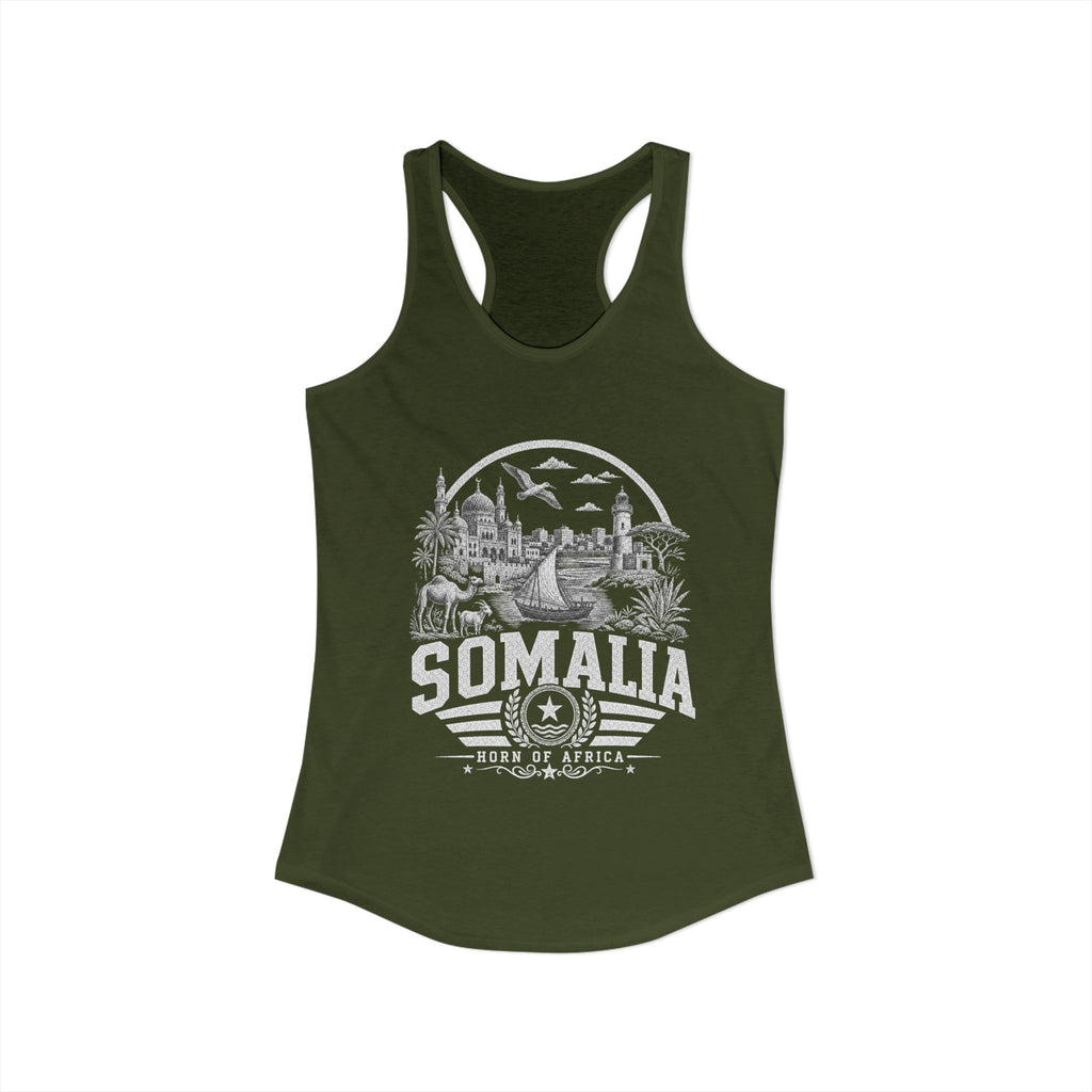 Somalia Horn of Africa Women's Tank Top