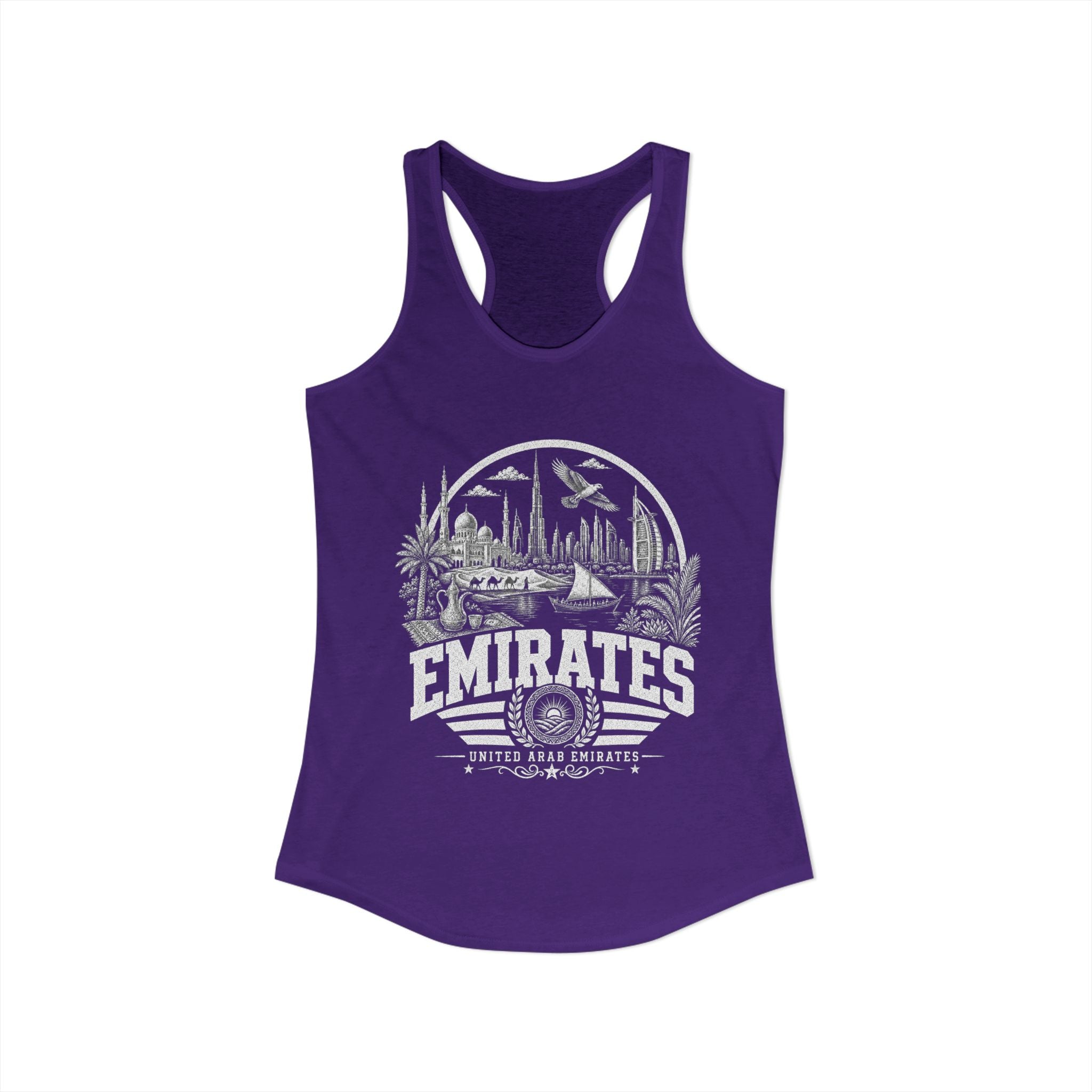 United Arab Emirates Jewel of the Gulf Women's Tank Top