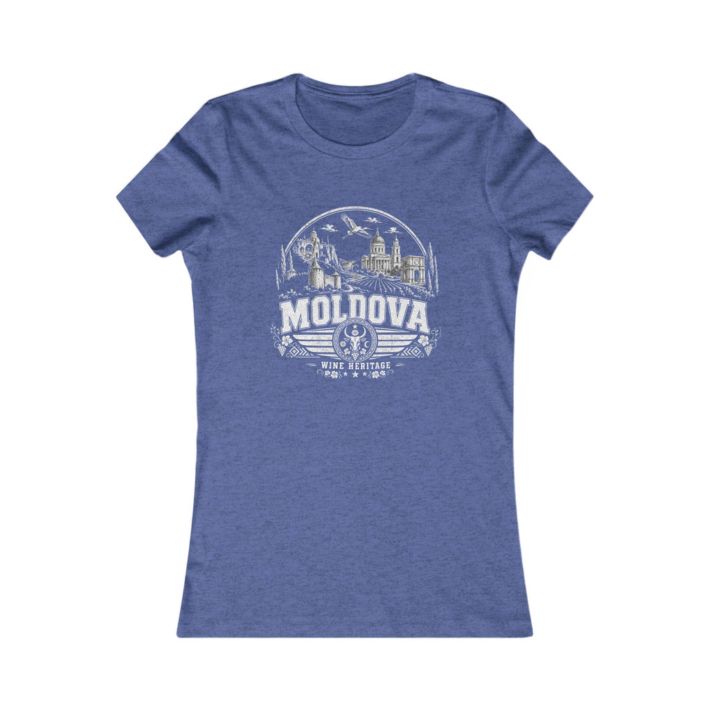 Moldova vintage landmarks women's tee — iconic landmark design | Nameshi Destinations (view 13)