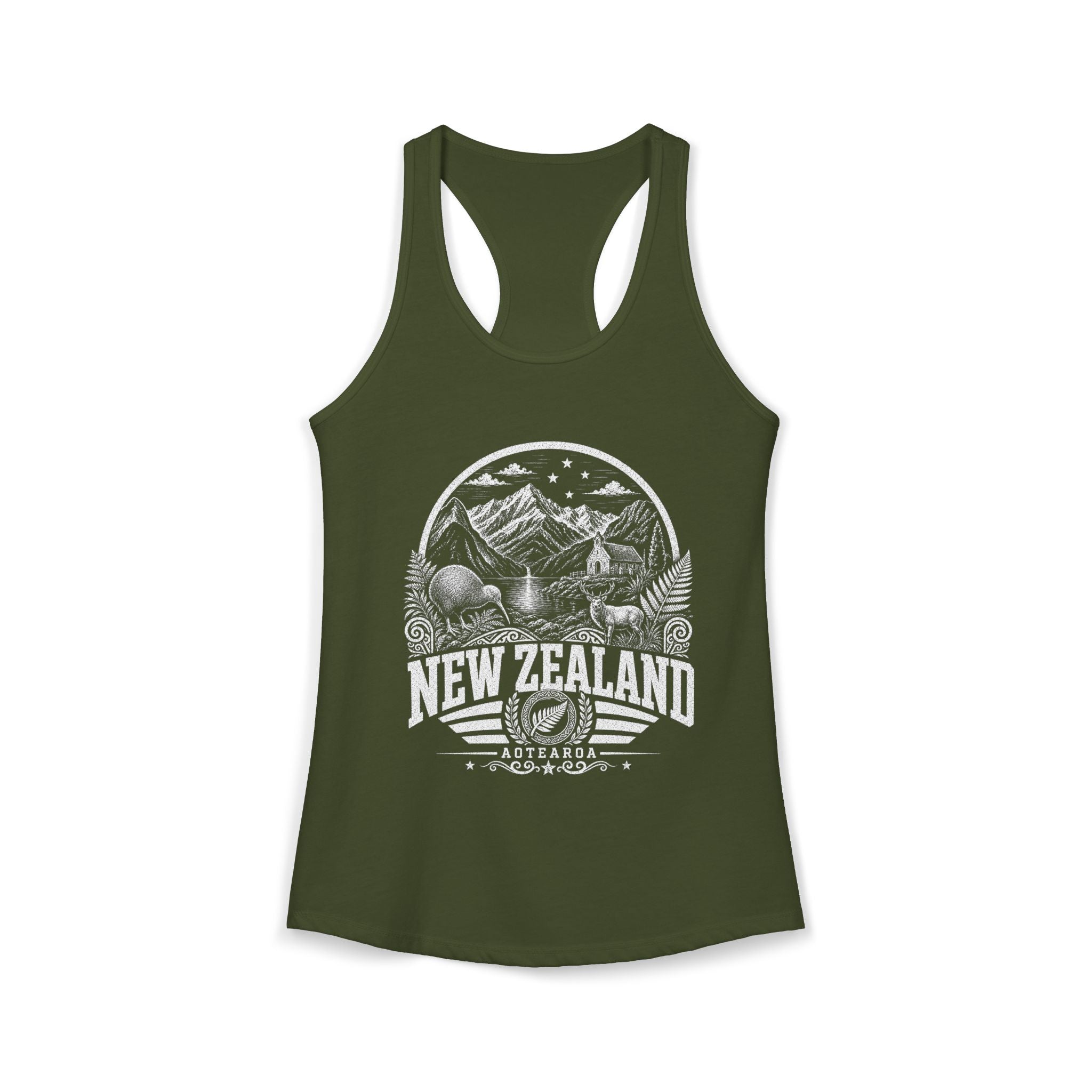 New Zealand Aotearoa Women's Tank Top