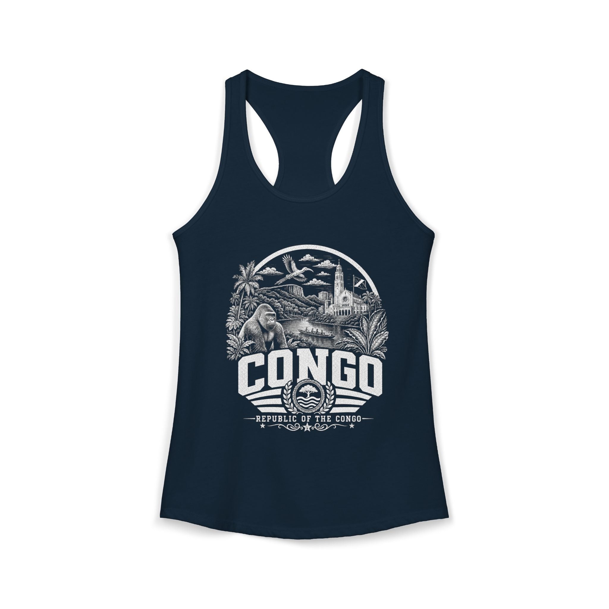 Republic of the Congo Congo River Spirit Women's Tank Top